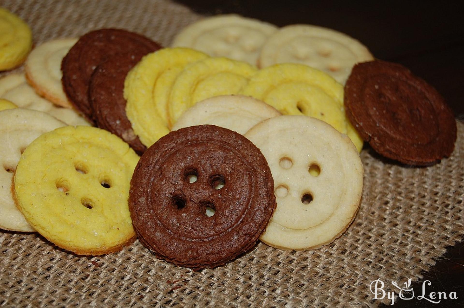 Button Cookies - ByLena.com
