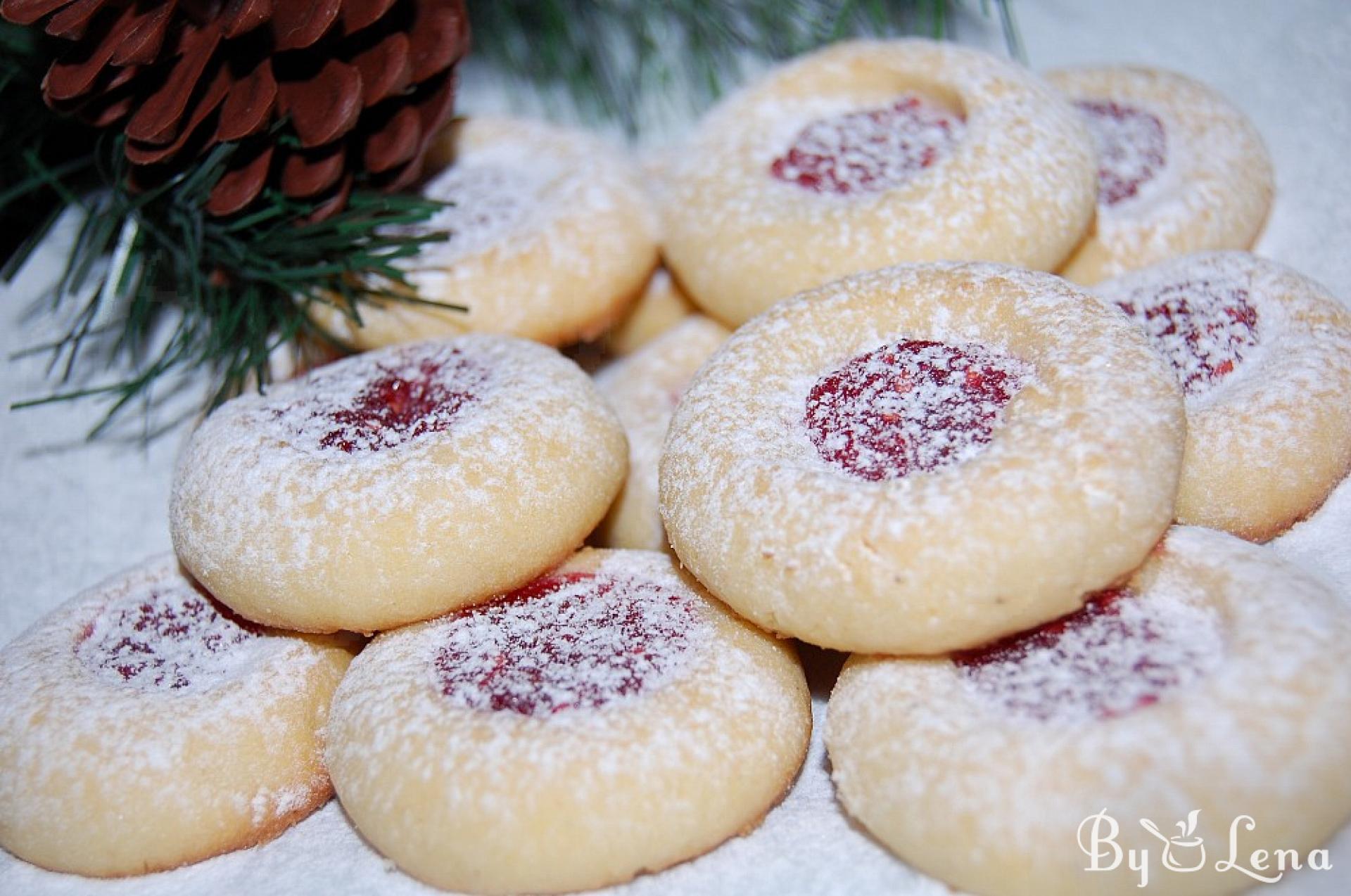 Thumbprint Cookies - Perfect Christmas Treats - ByLena.com