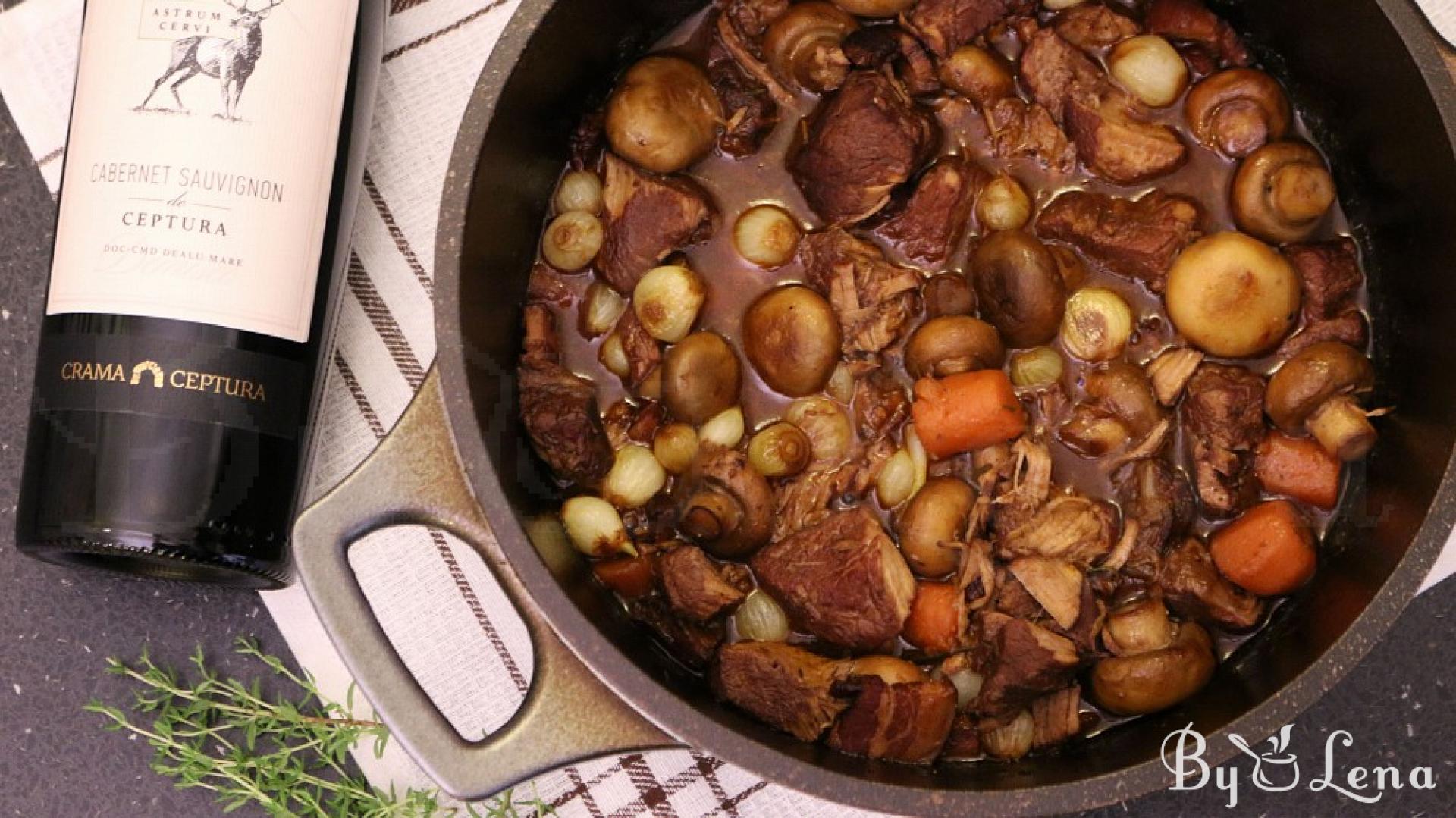 Beef Bourguignon - ByLena.com