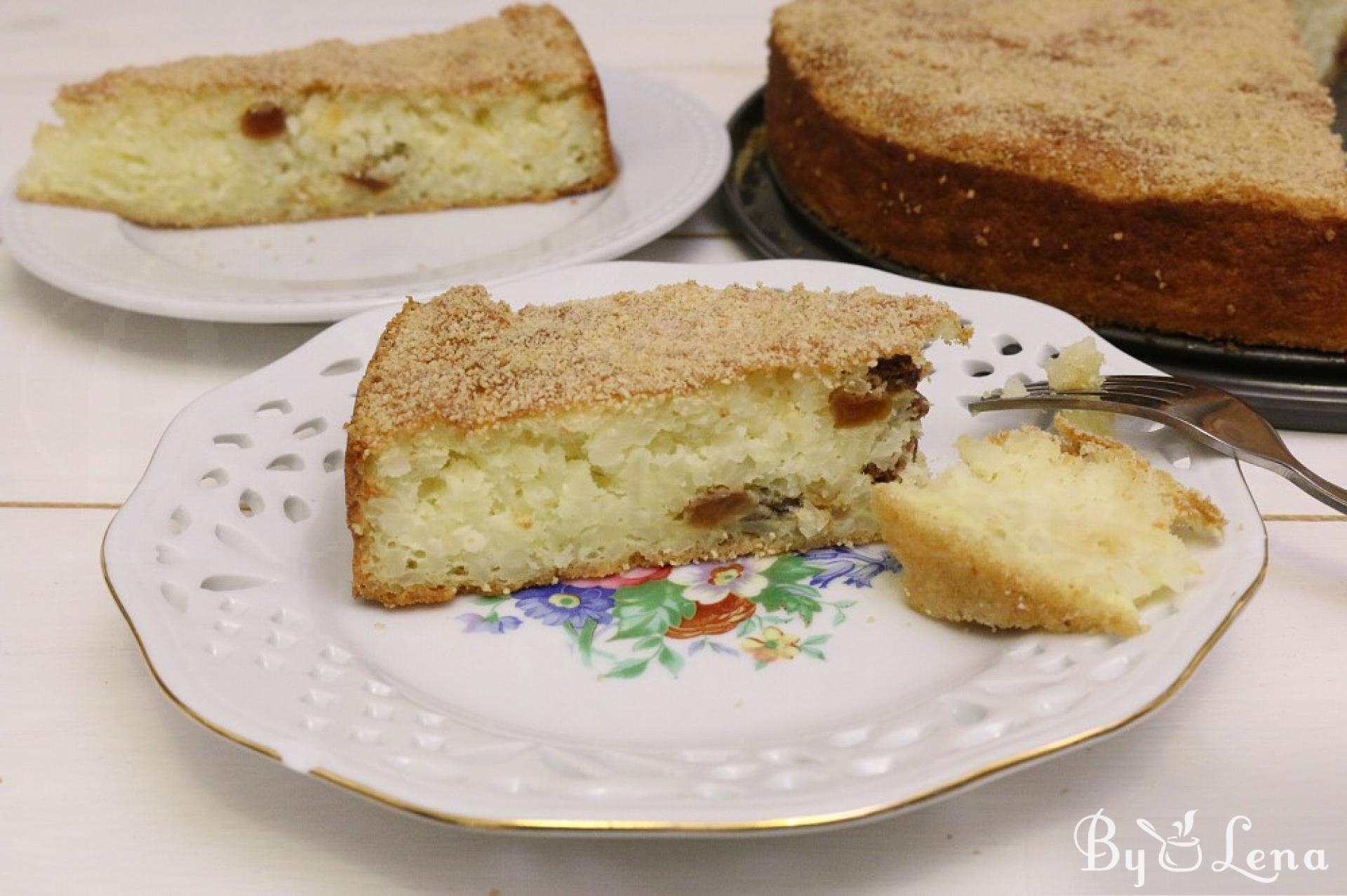 Budinca de orez la cuptor - cu POZE pe PASI - ByLena.com