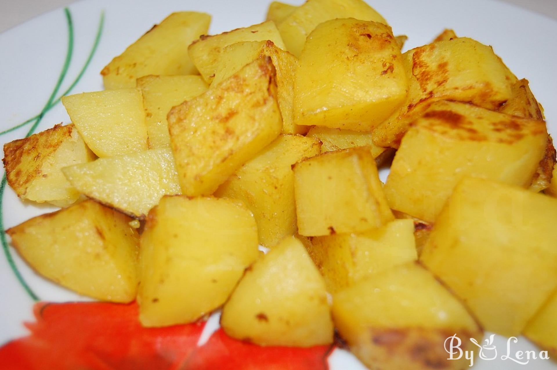 Easy Mustard Roasted Potatoes Recipe - ByLena.com