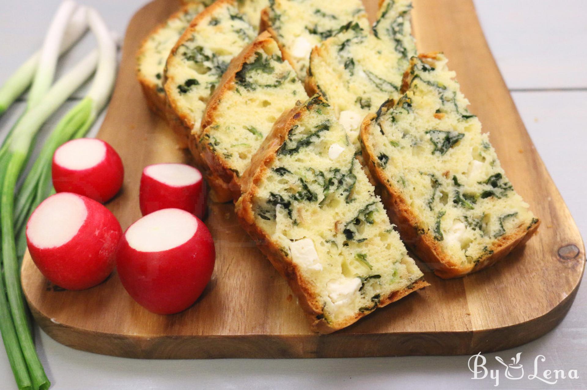 Spinach and Feta Savory Bread Recipe