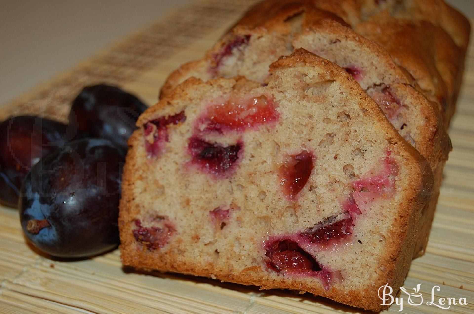 Cinnamon Plum Bread - ByLena.com