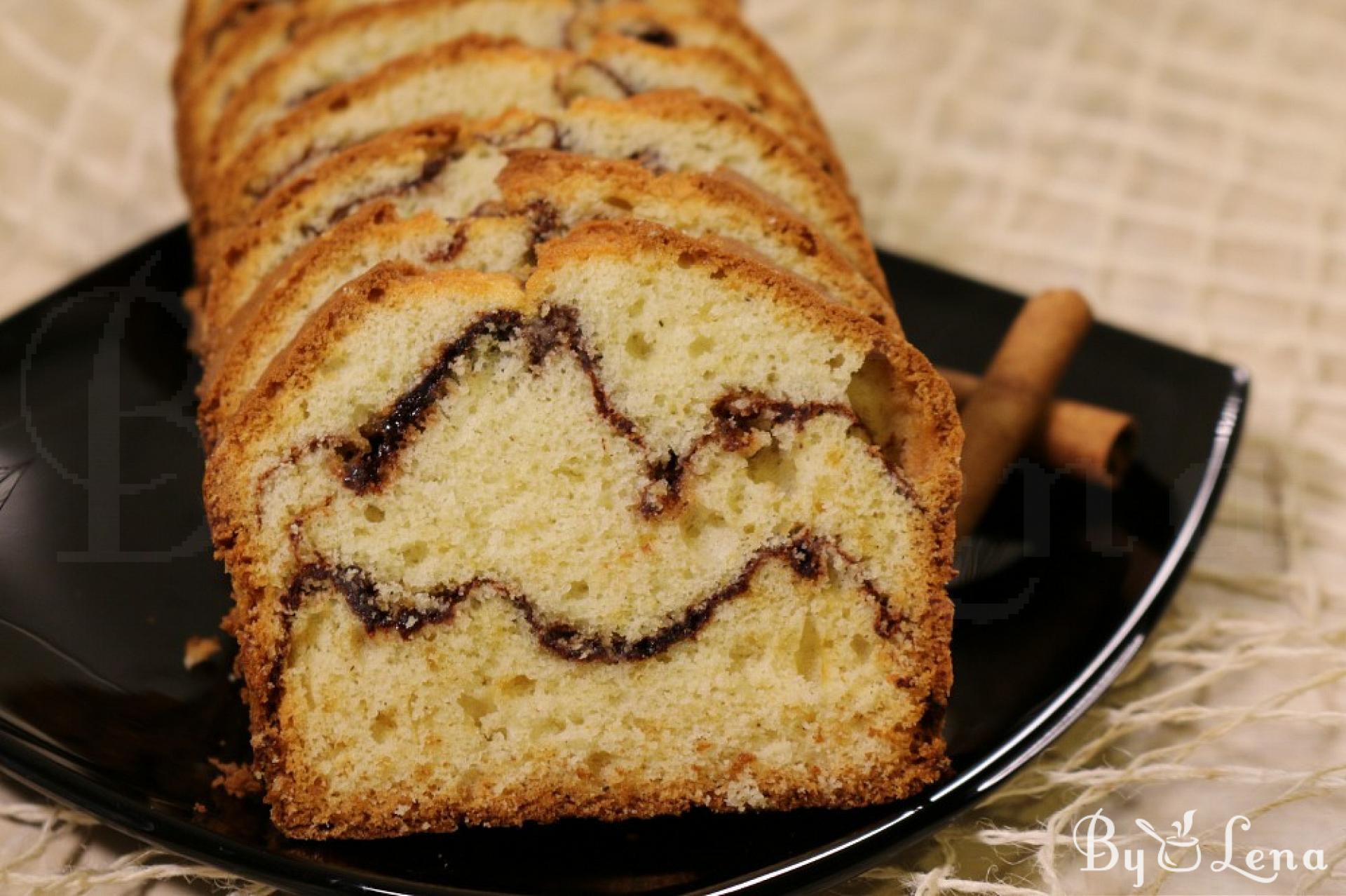 Cinnamon Swirl Loaf Cake - ByLena.com