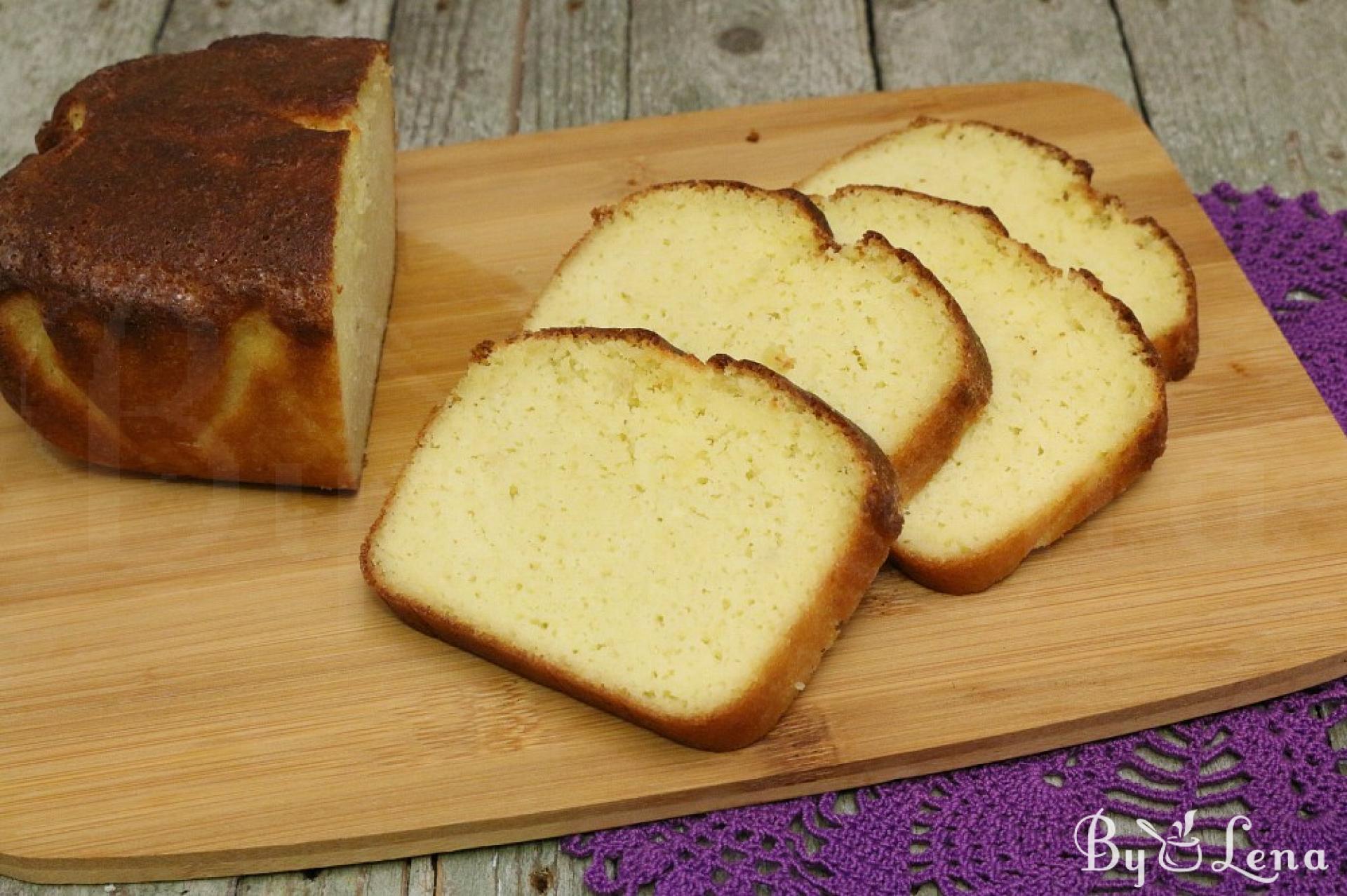 Sugar Free Loaf Cake, Low Carb Recipe - ByLena.com