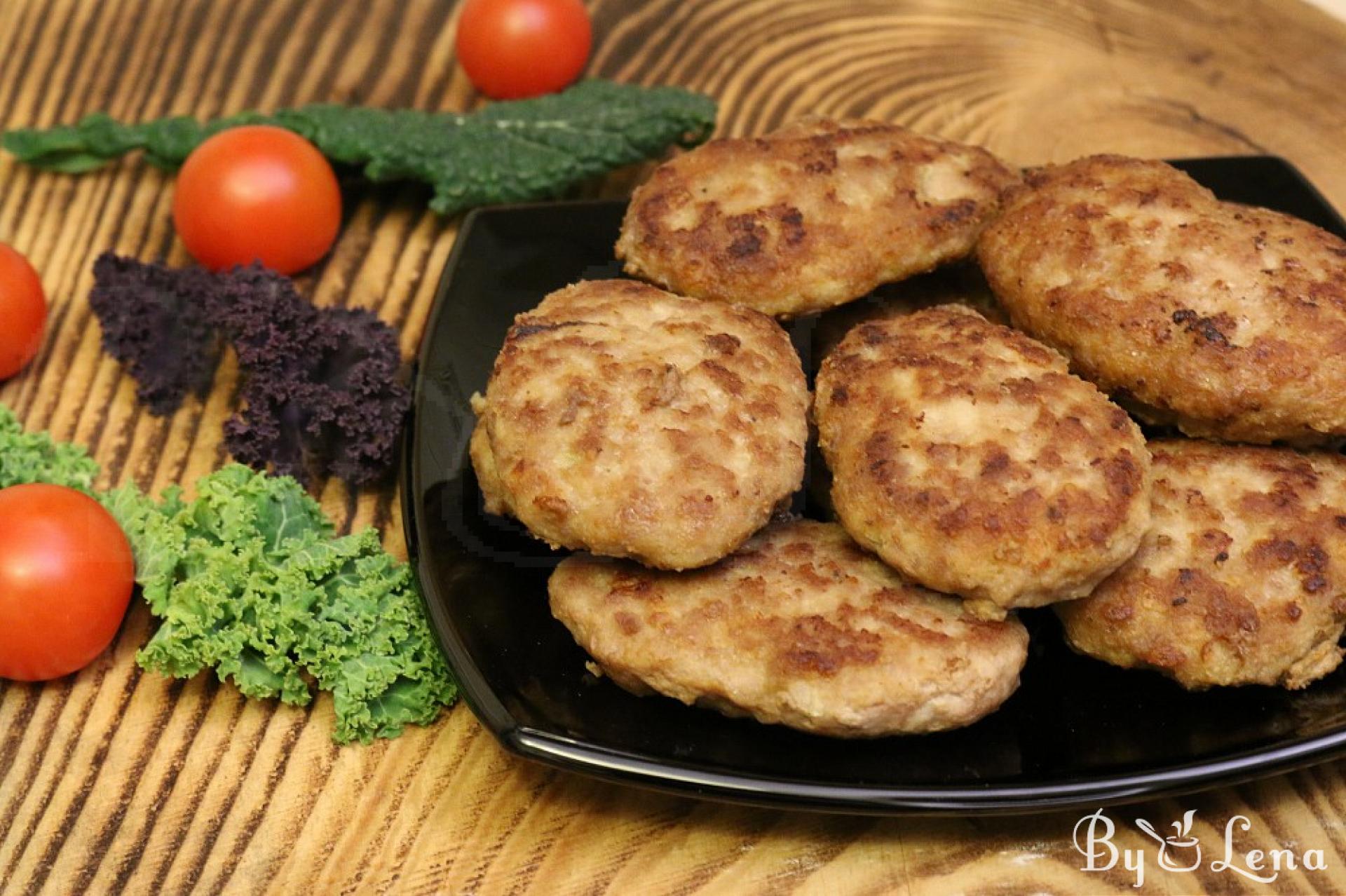 Low Carb Rissoles, step-by-step recipe - ByLena.com