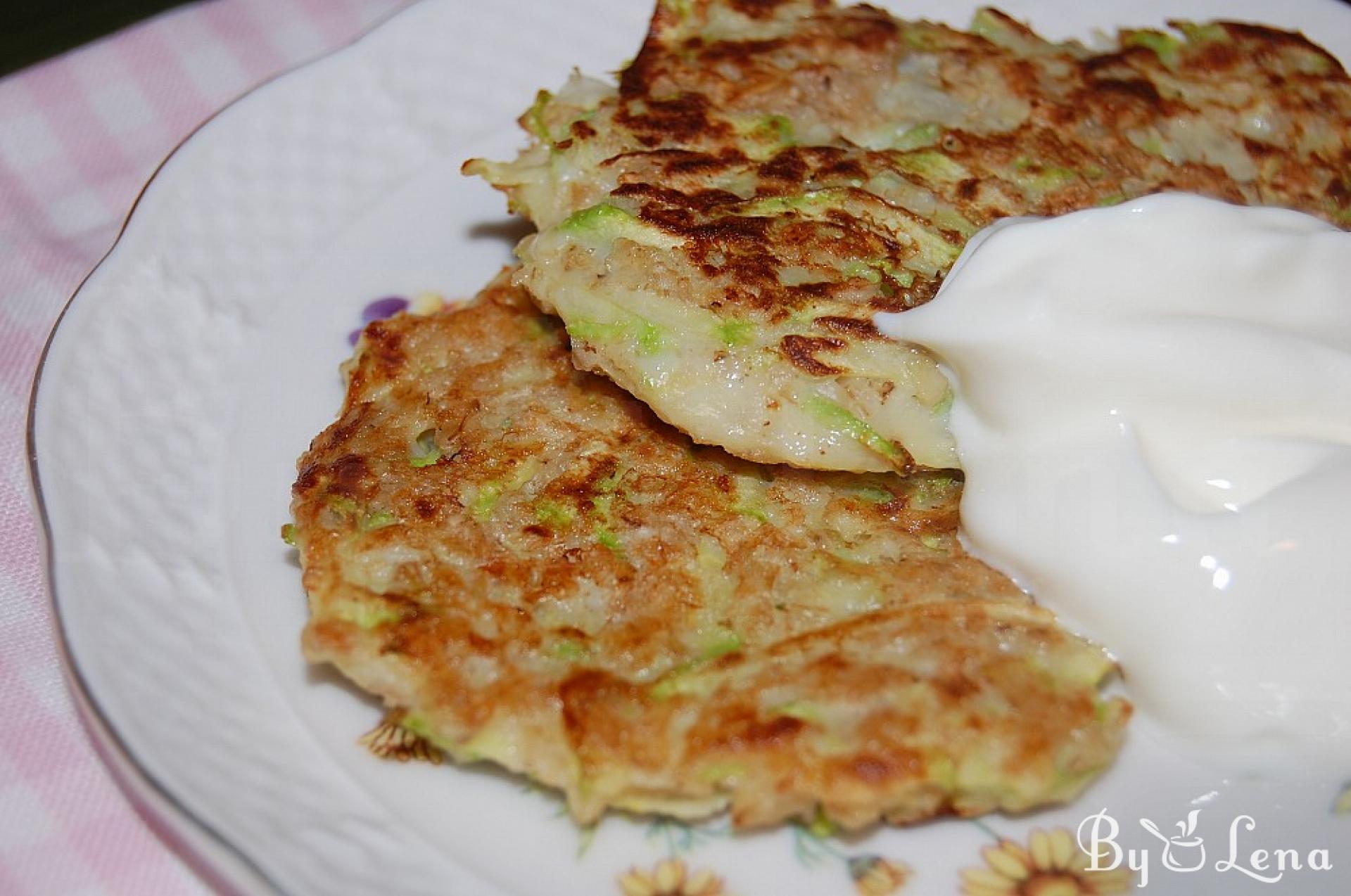 Zucchini Oat Fritters - ByLena.com