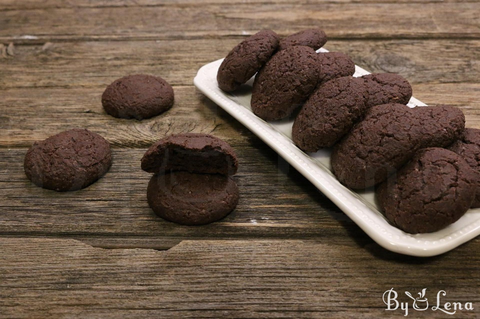 Chocolate Buckwheat Cookies - ByLena.com