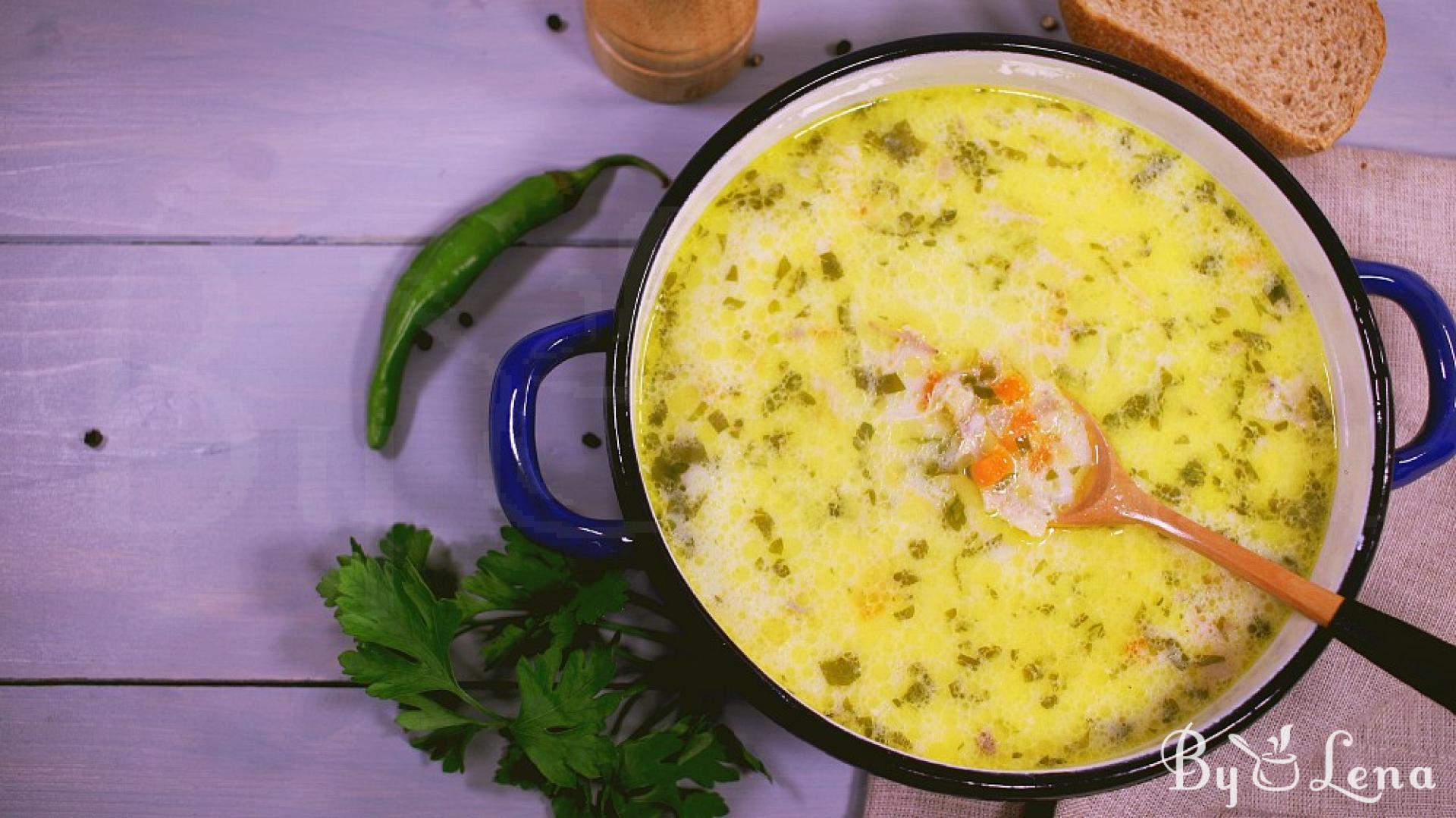 Romanian Sour Chicken Soup - Ciorba Radauteana
