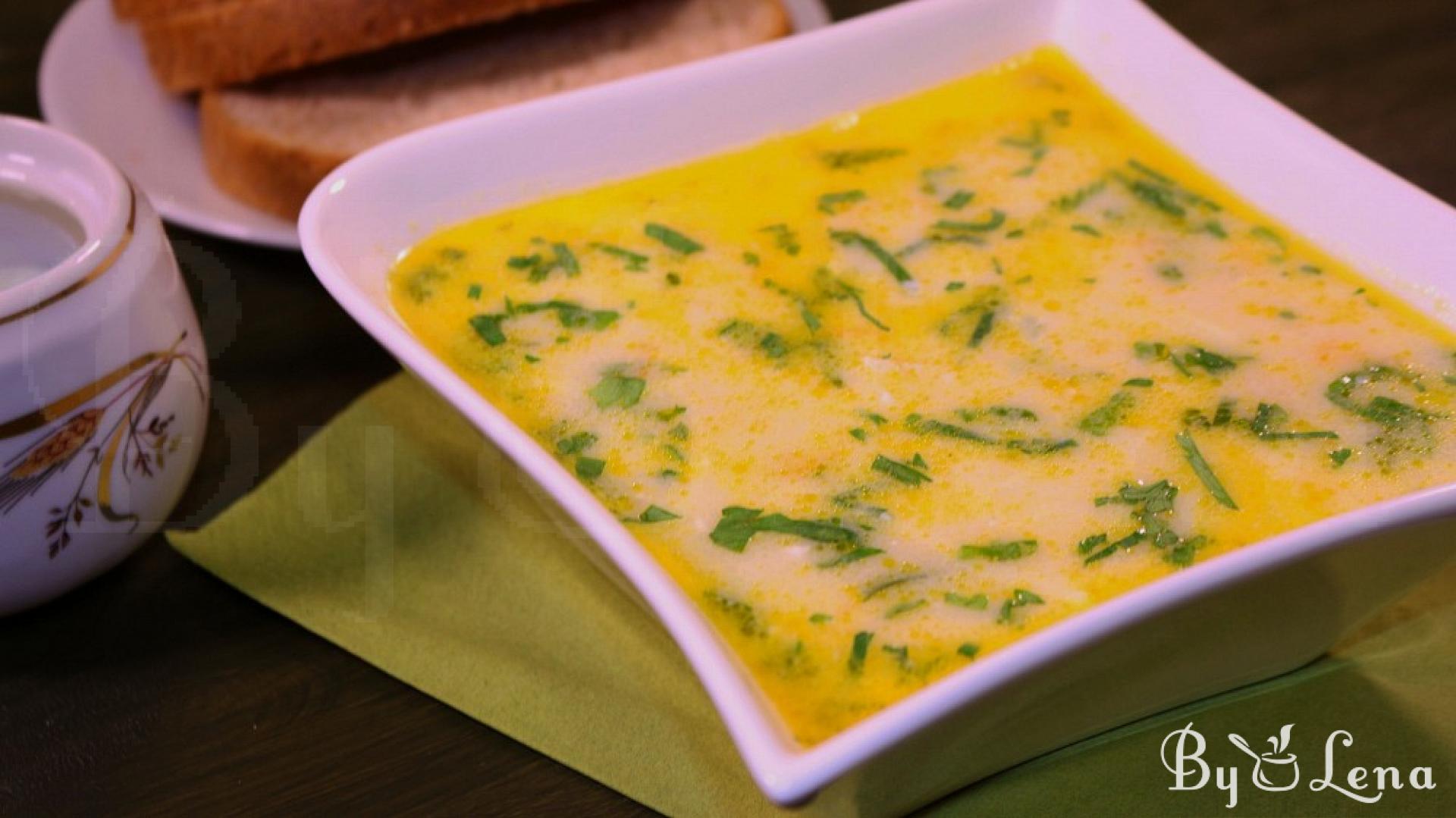 Chicken Soup a la Grec - ByLena.com