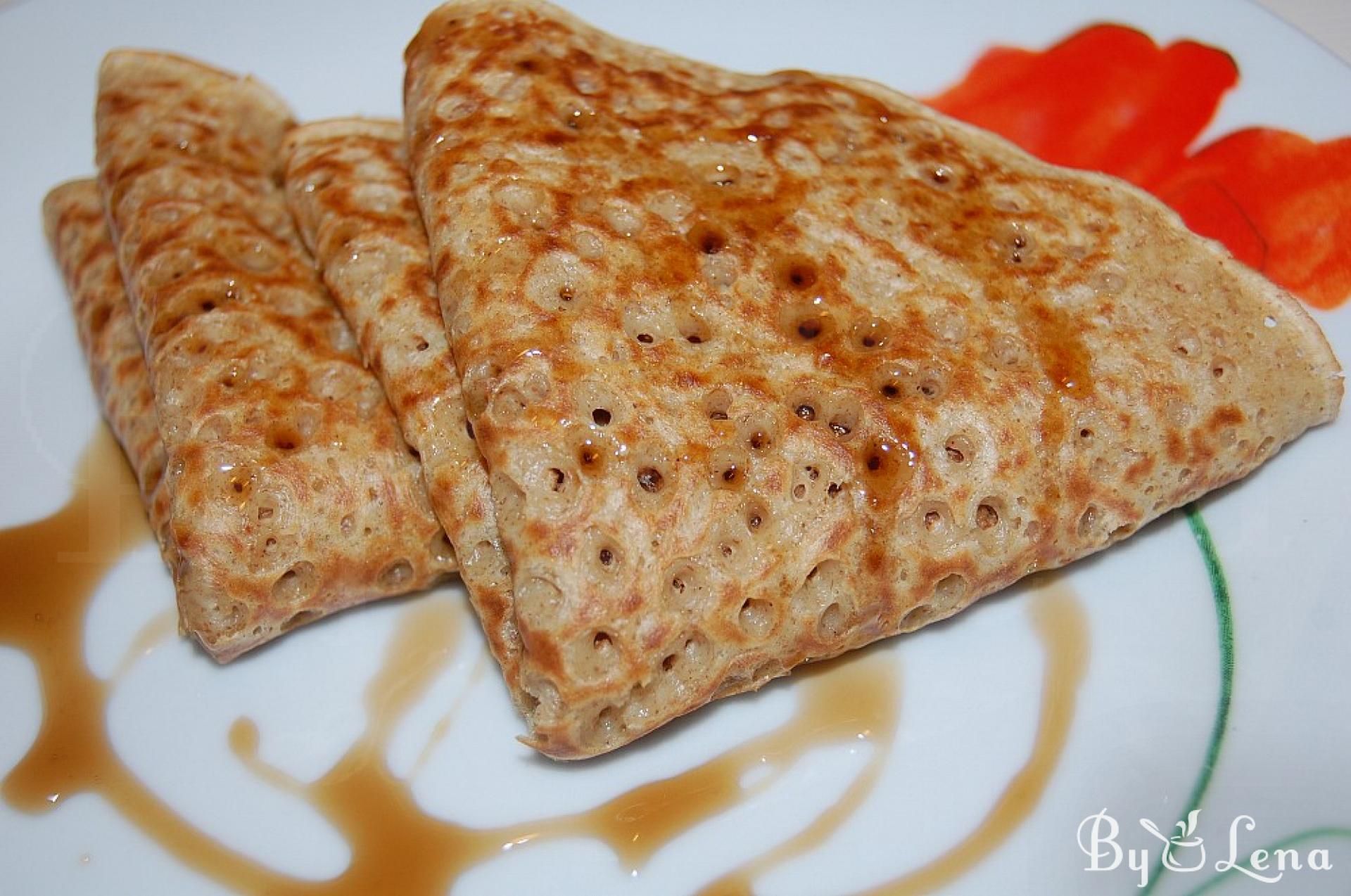 Rye Flour Pancakes with Yogurt Recipe - ByLena.com