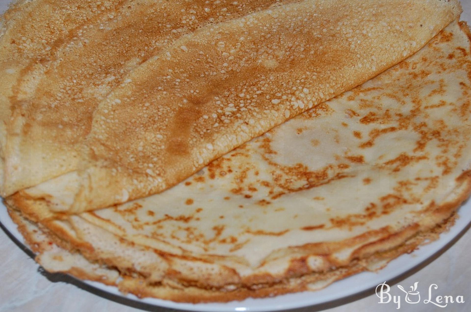 Easy Crepe Recipe - Fluffy & Delightful | Only 8 Steps - ByLena.com