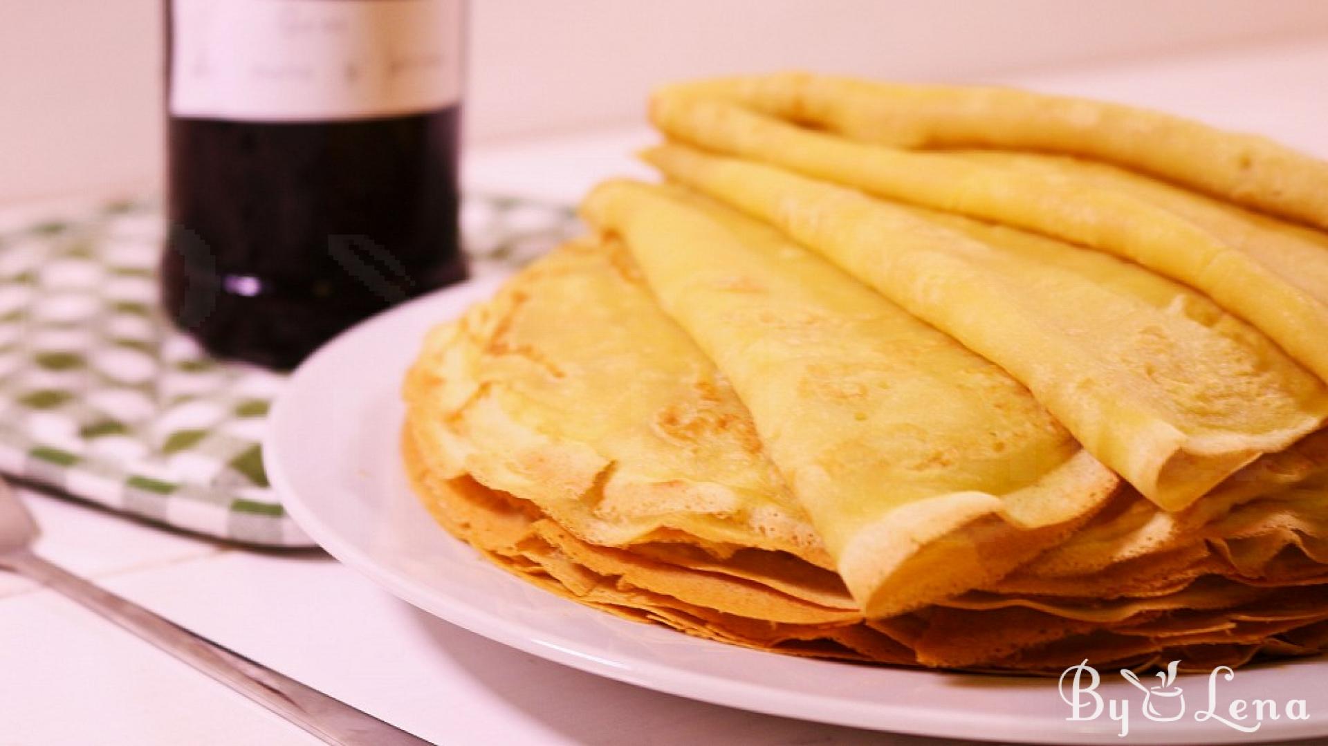Vegan Orange Crepes - ByLena.com