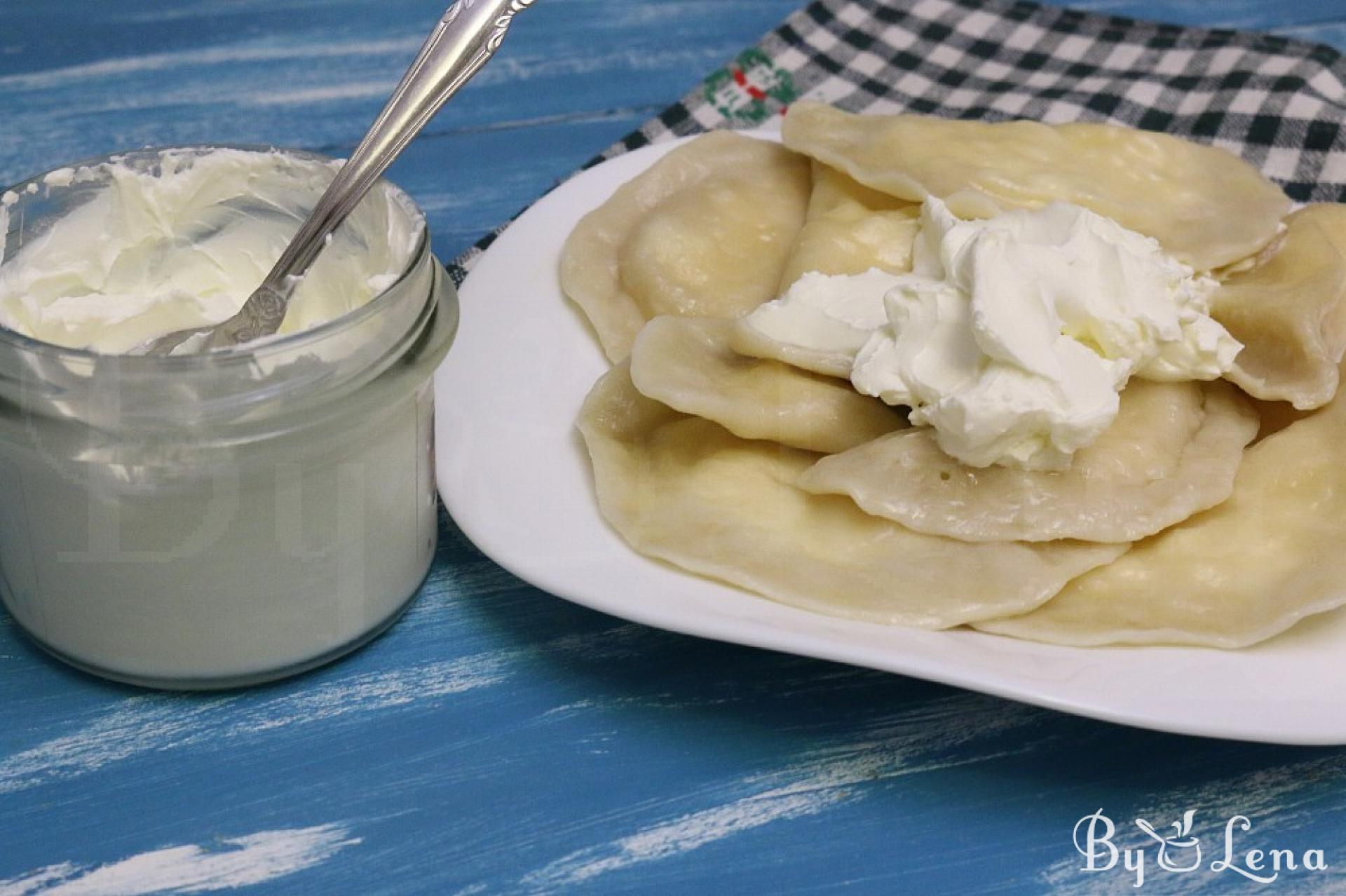 Russian Cheese Dumplings - Varenyky - ByLena.com