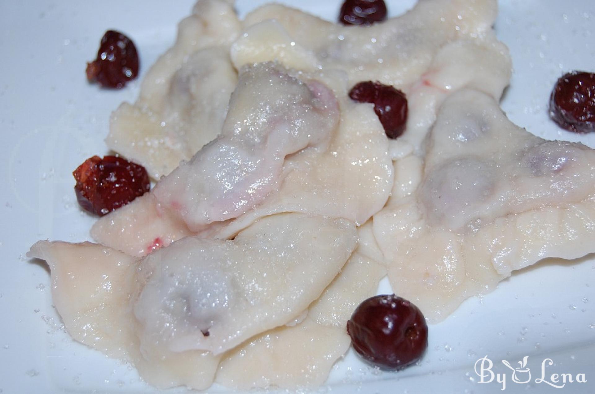 Authentic Moldovan Sour Cherry Dumplings Recipe - ByLena.com
