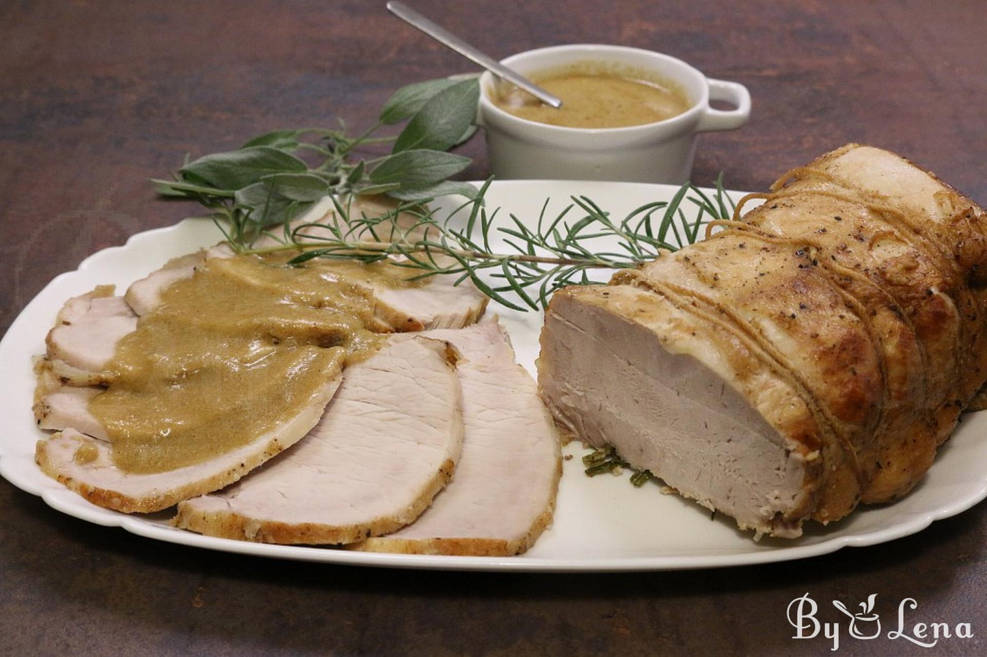 Pork Cooked in Milk - Arista di Maiale al Latte - ByLena.com