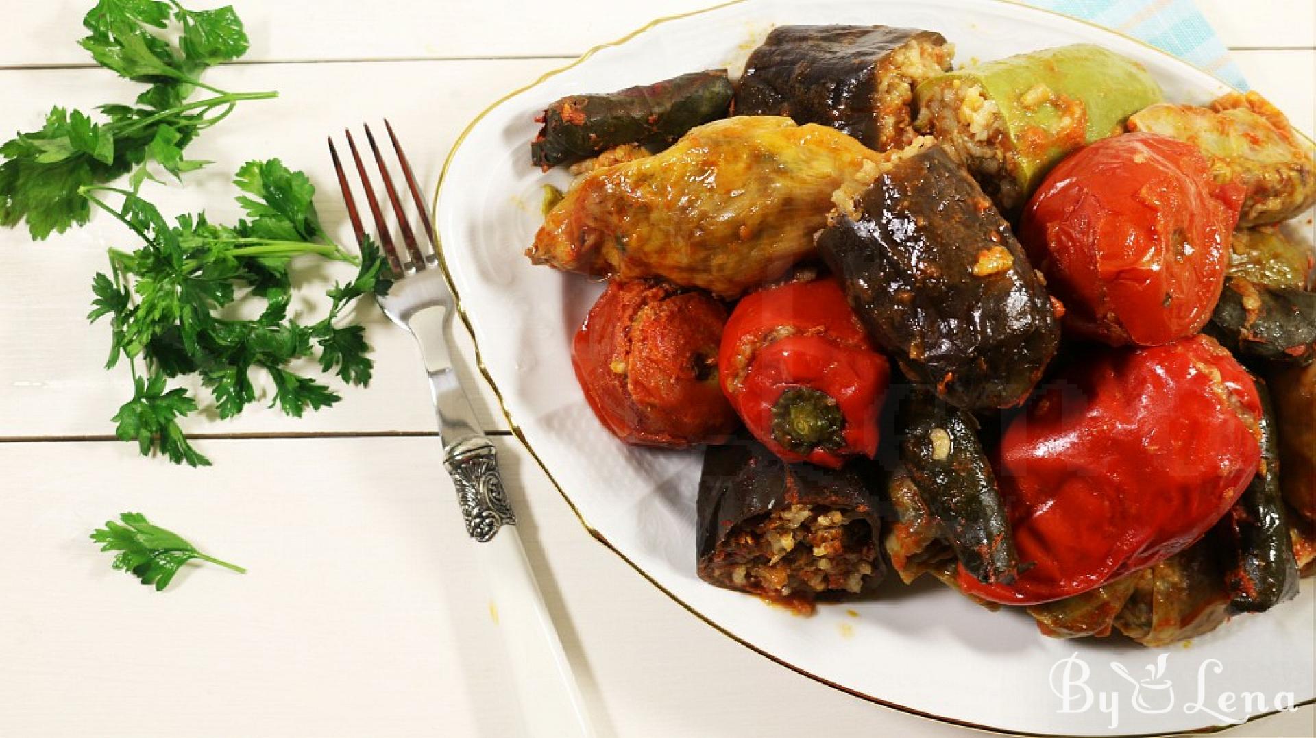 Dolmas - Stuffed Vegetables - ByLena.com
