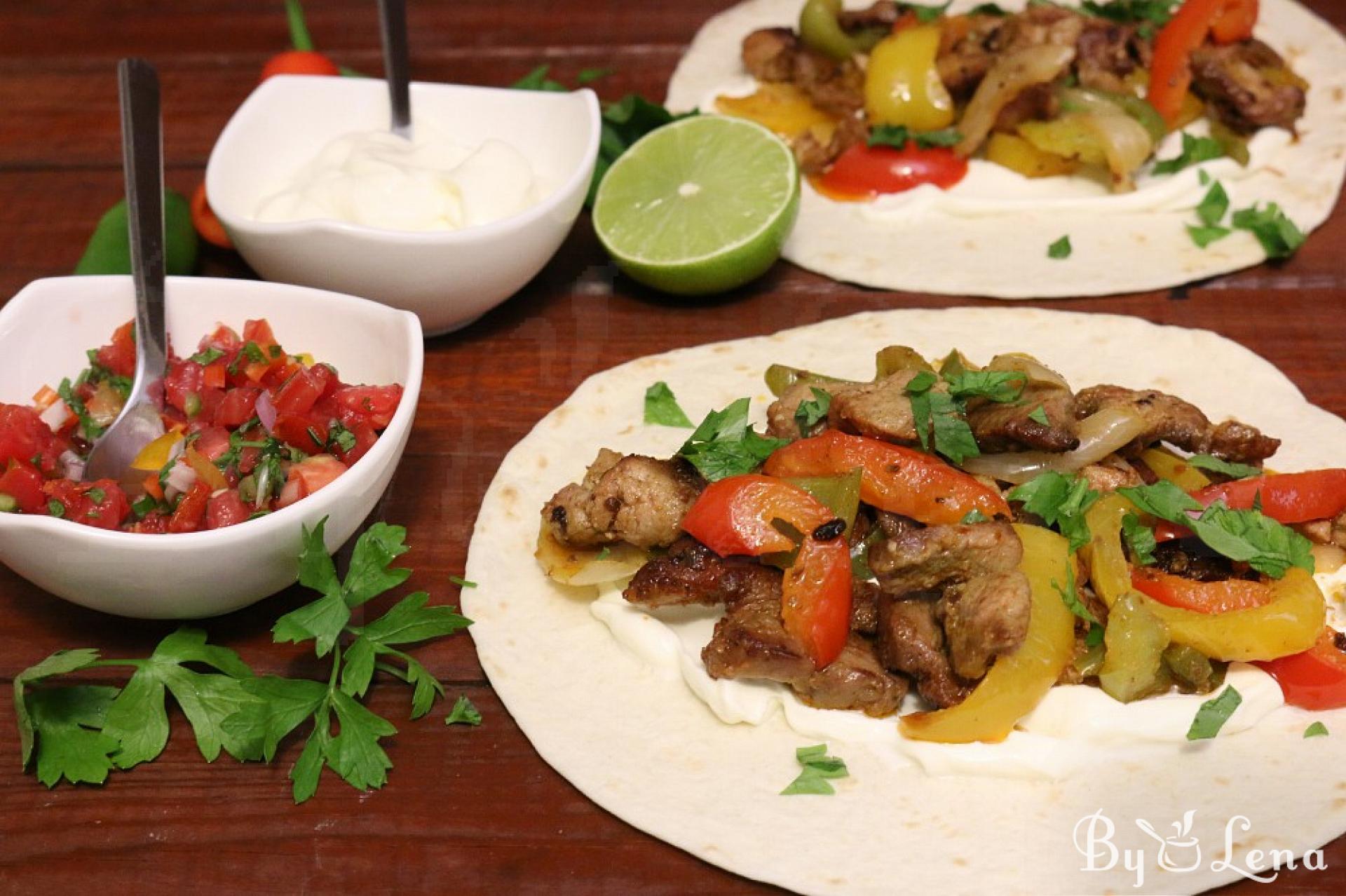 Easy Skillet Fajitas Recipe - ByLena.com