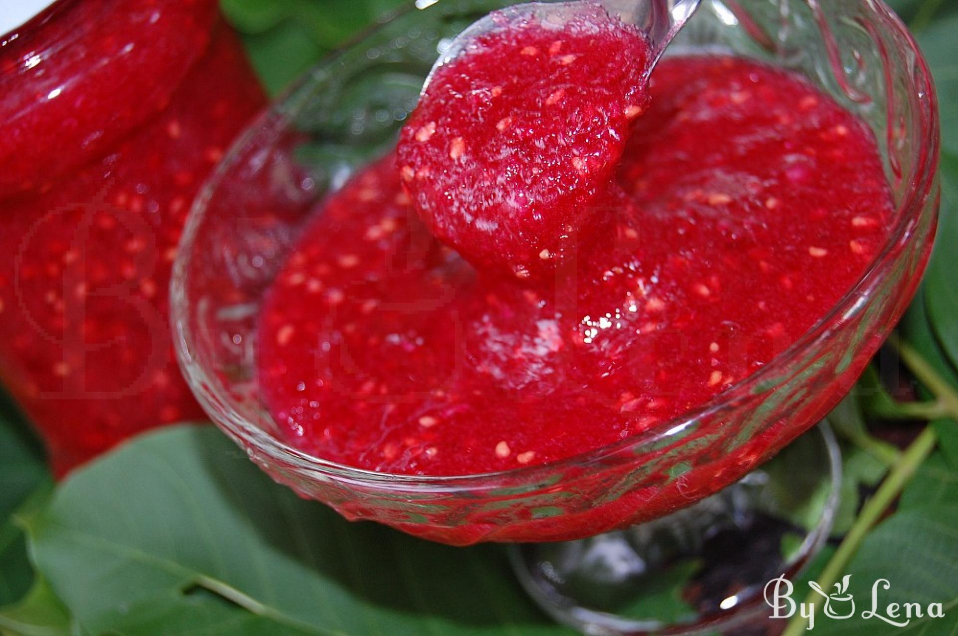 Easy No-Cook Refrigerator Jam Recipe - ByLena.com