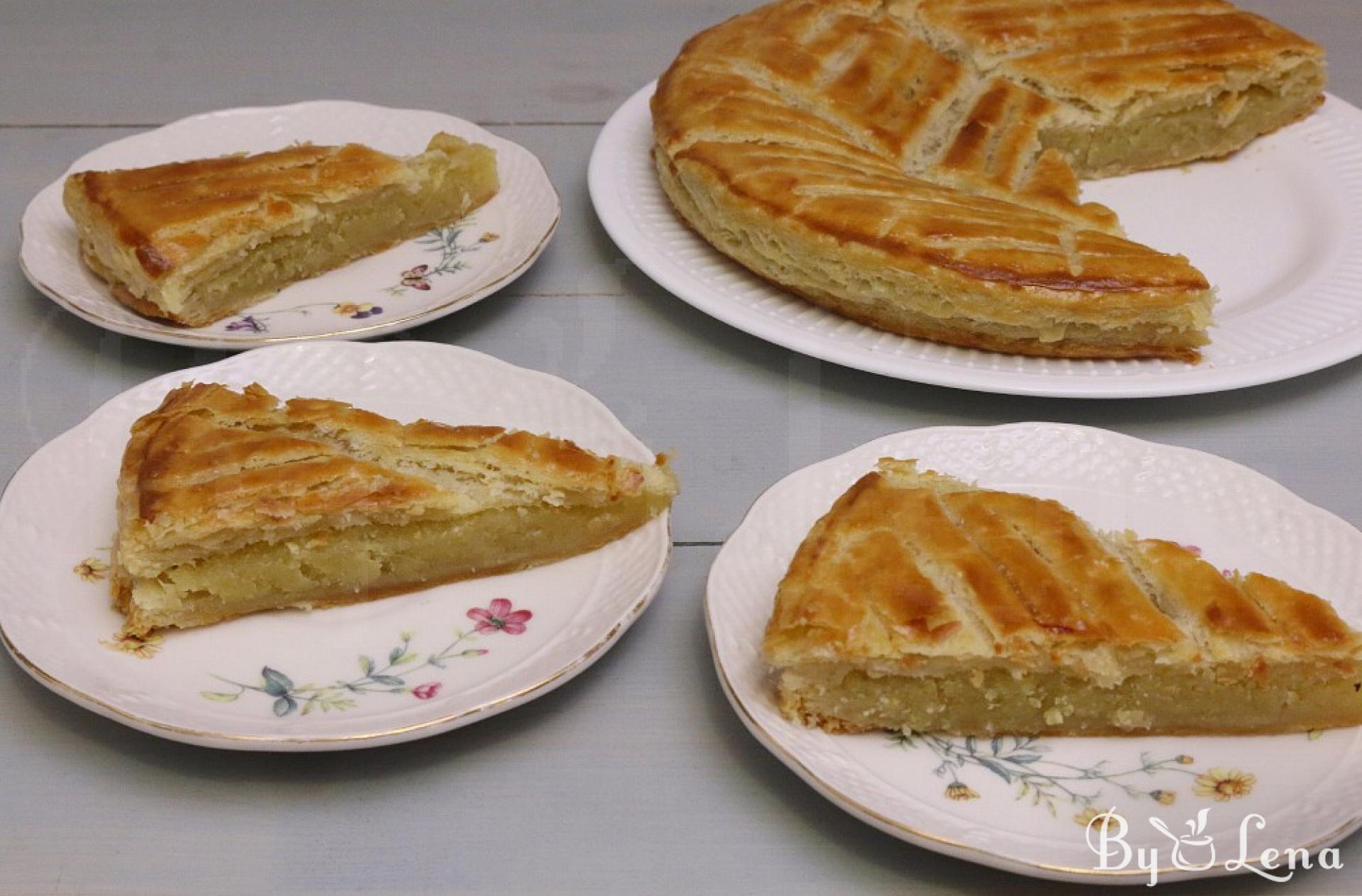 Galette des Rois - Puff Pastry Cake with Almond Cream - ByLena.com