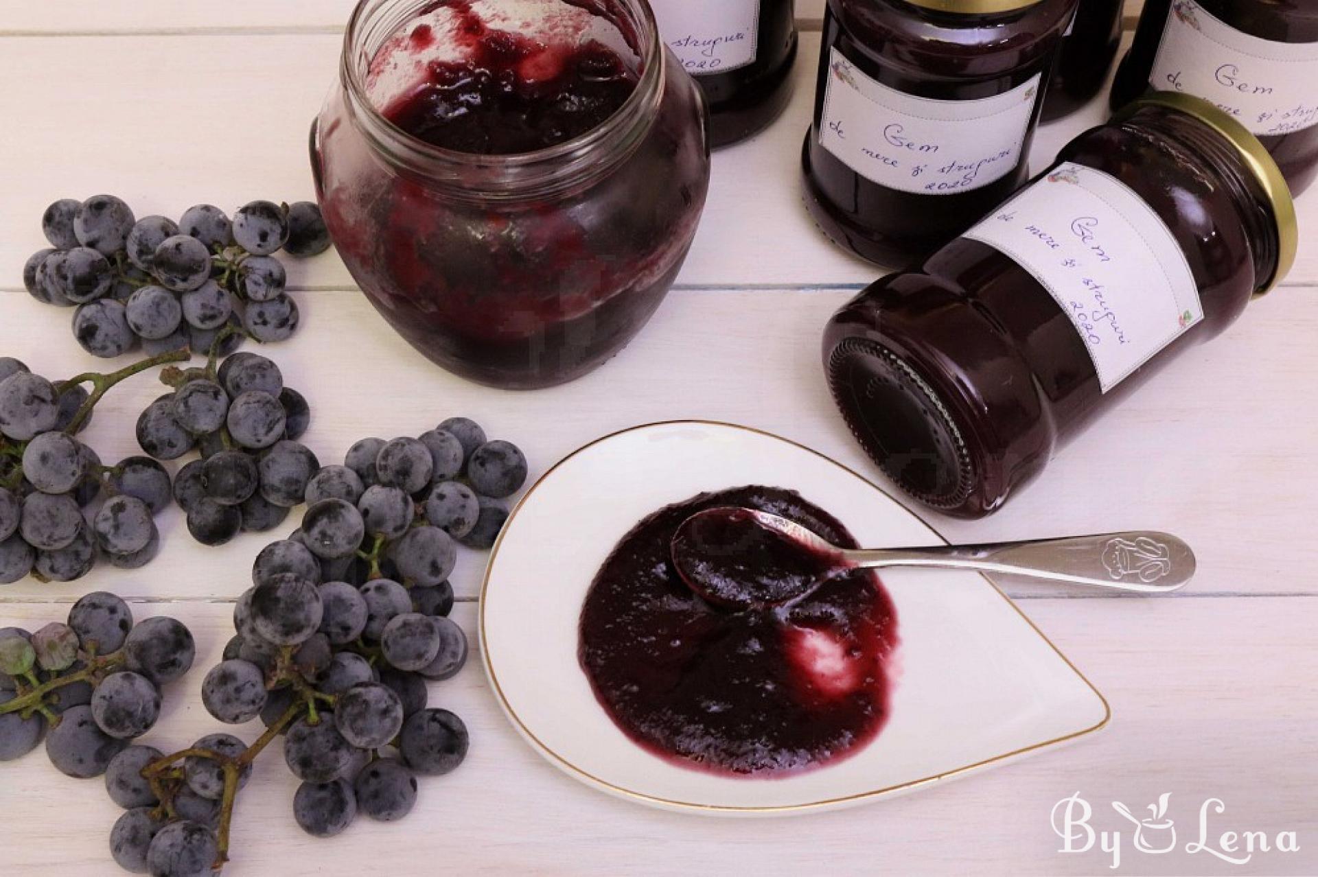 Apple and Grape Jam - ByLena.com