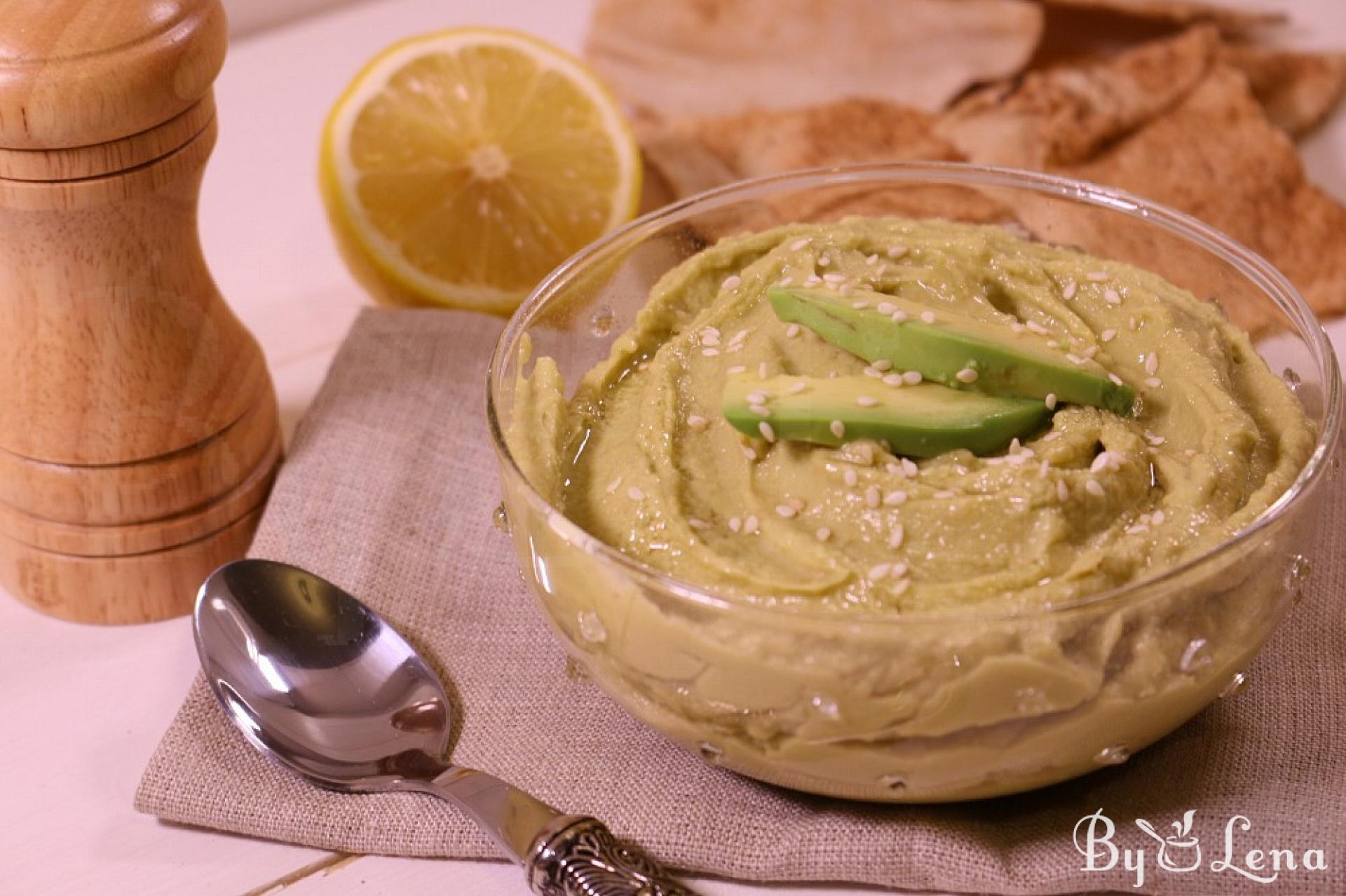 Avocado Hummus Recipe - ByLena.com