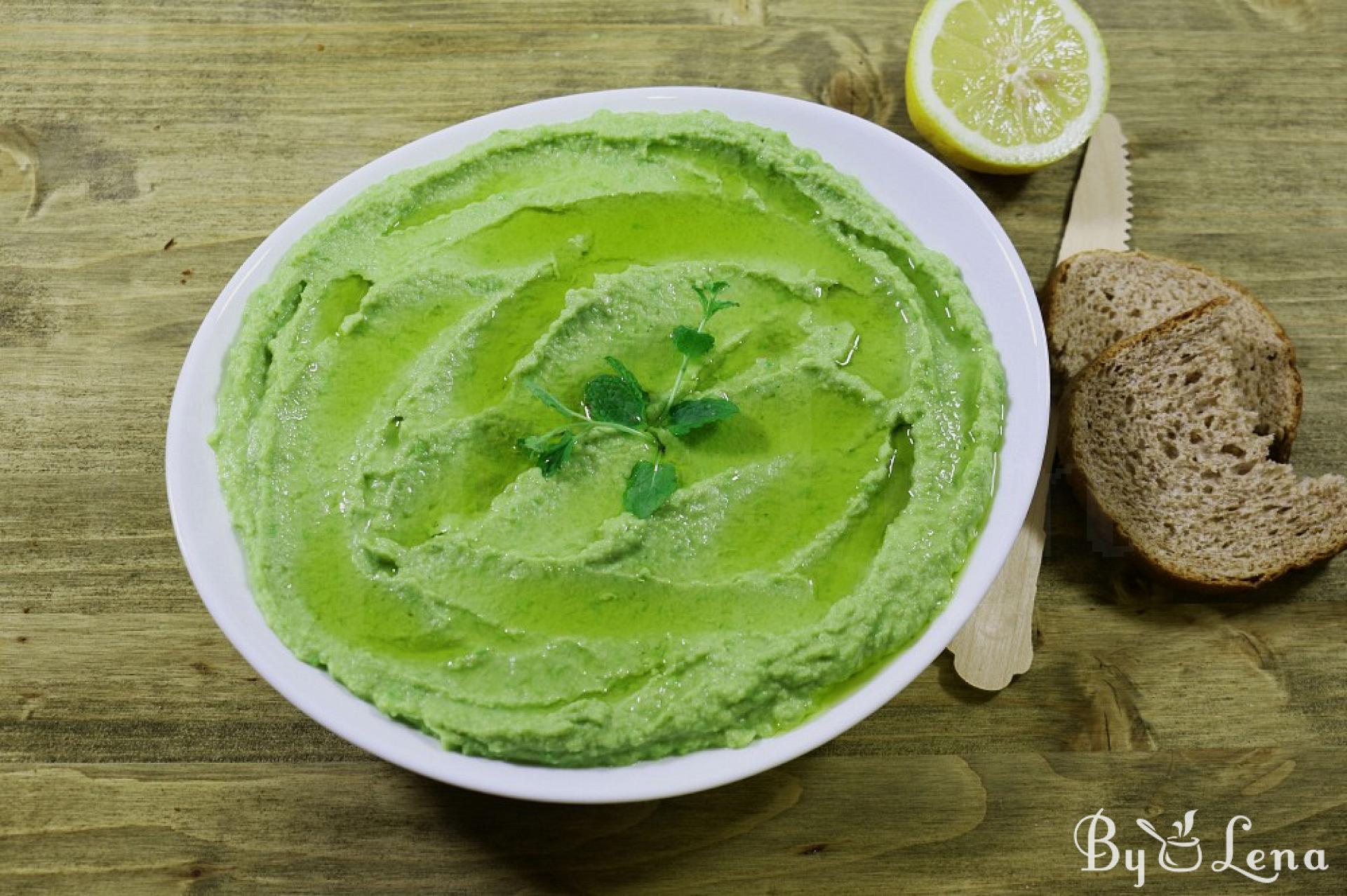 Green Pea and Mint Hummus