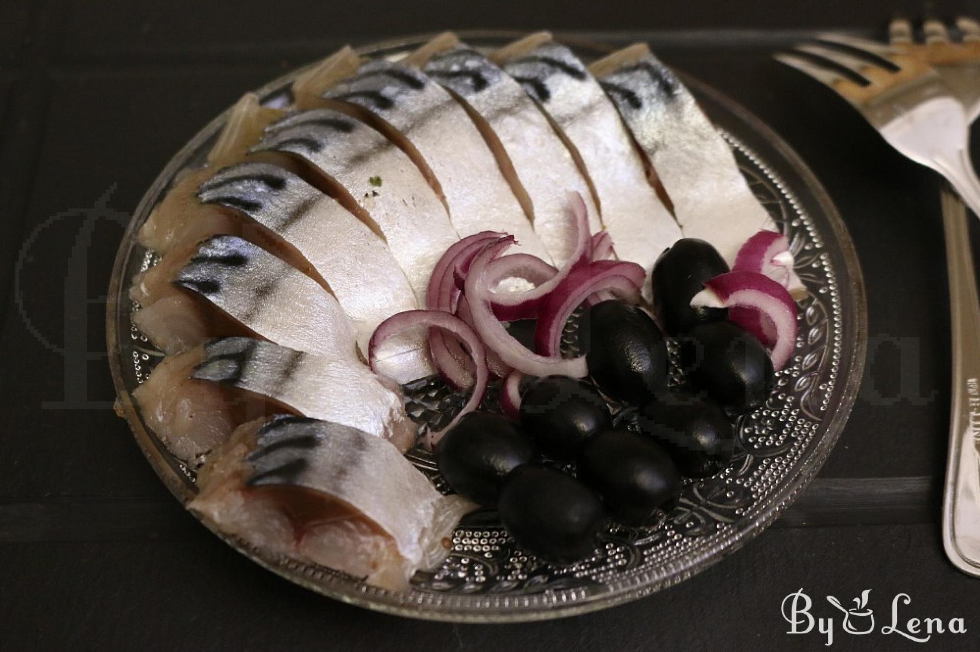 Easy Pickled Mackerel or Herring - ByLena.com