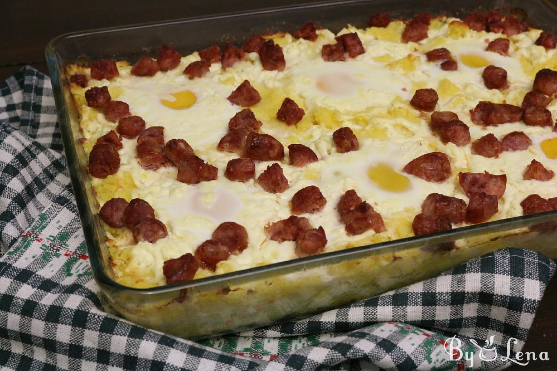 Layered Polenta Casserole, Or Shut Up And Eat! - ByLena.com