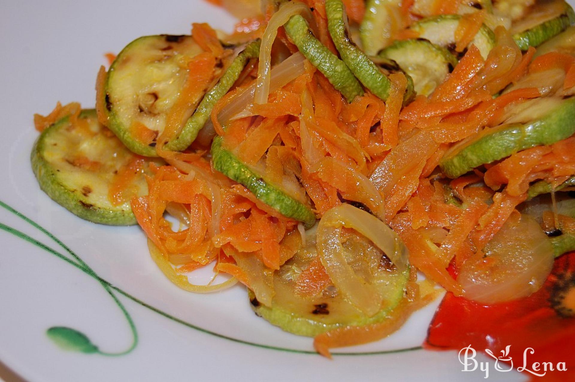 Sautéed Carrots & Zucchini Medley - Quick & Healthy Side - ByLena.com
