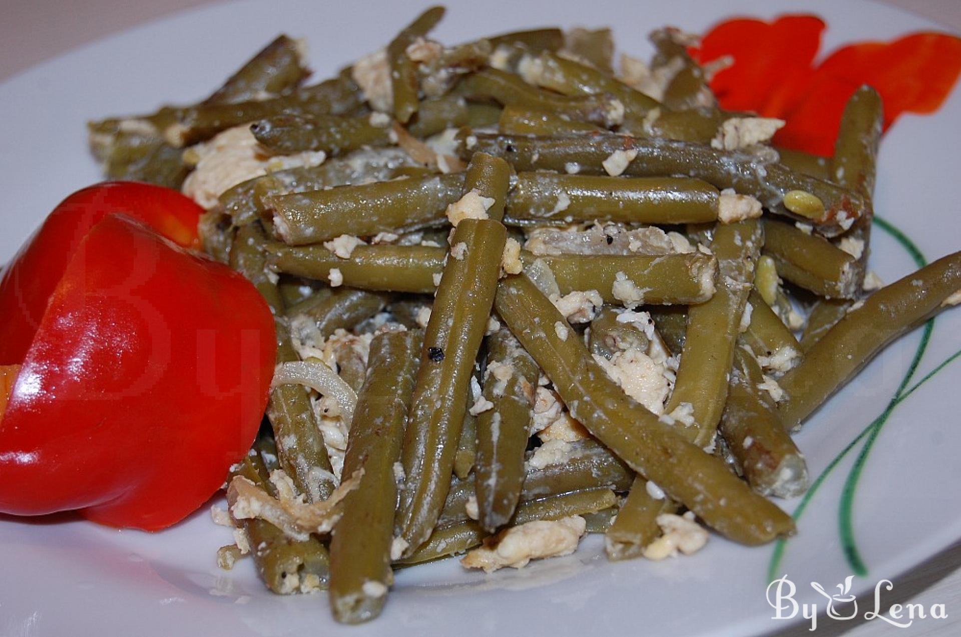 Quick and Healthy Green Beans with Eggs Recipe - ByLena.com