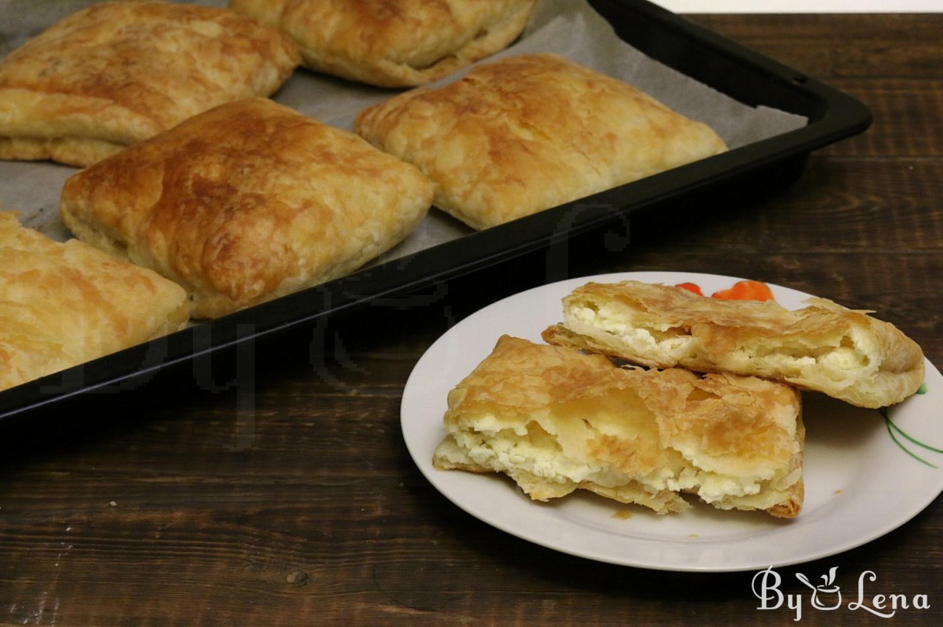 Puff Pastry Cheese Pockets - ByLena.com