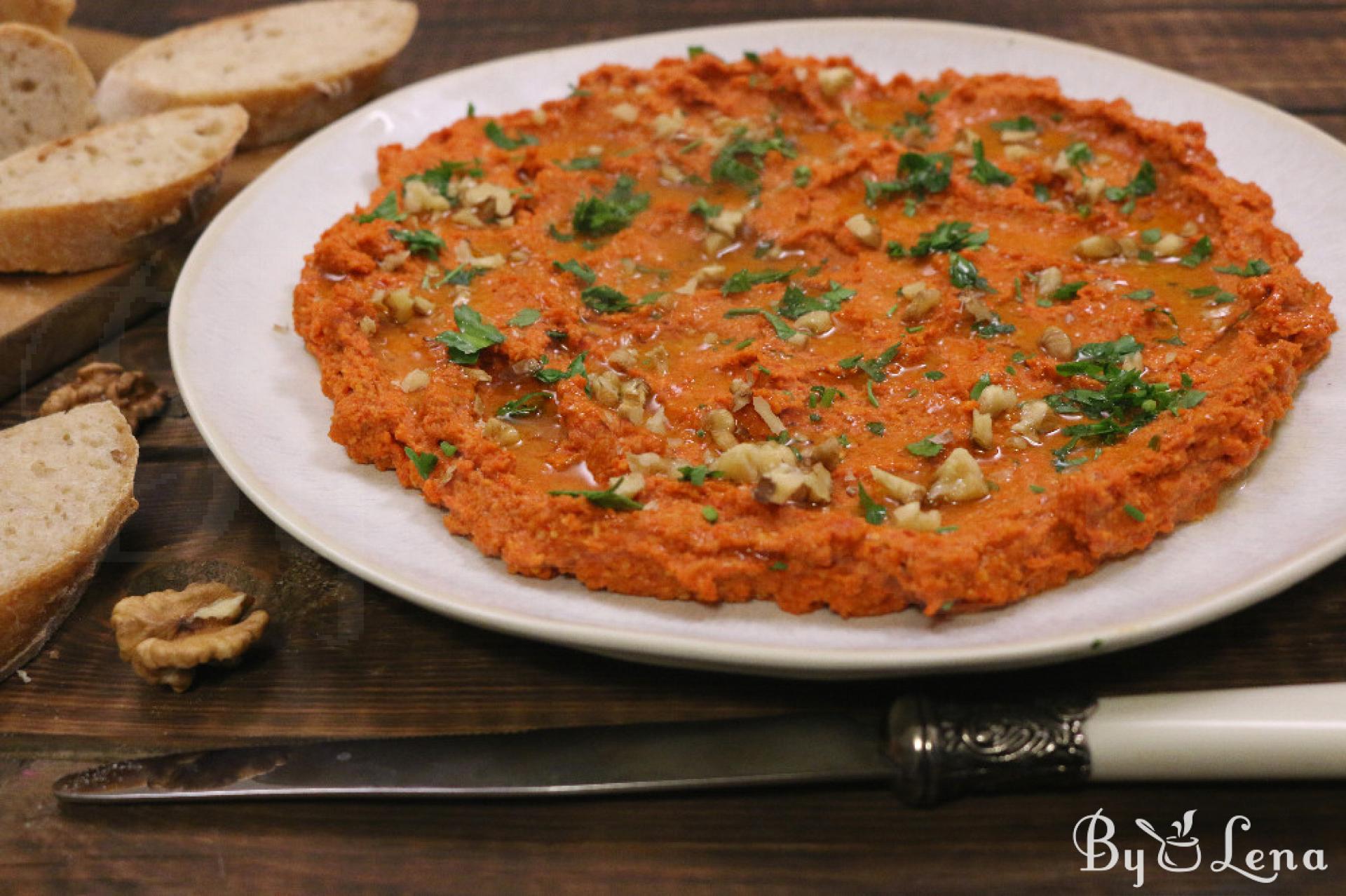 Easy Muhammara Dip Recipe - Authentic Middle Eastern Delight - ByLena.com