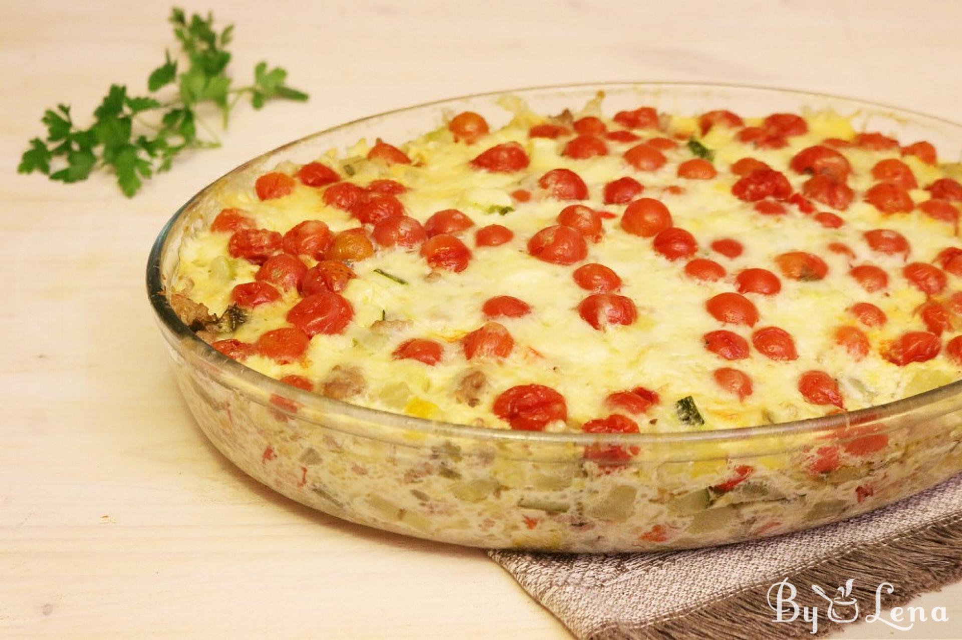 Meat Zucchini Casserole - ByLena.com