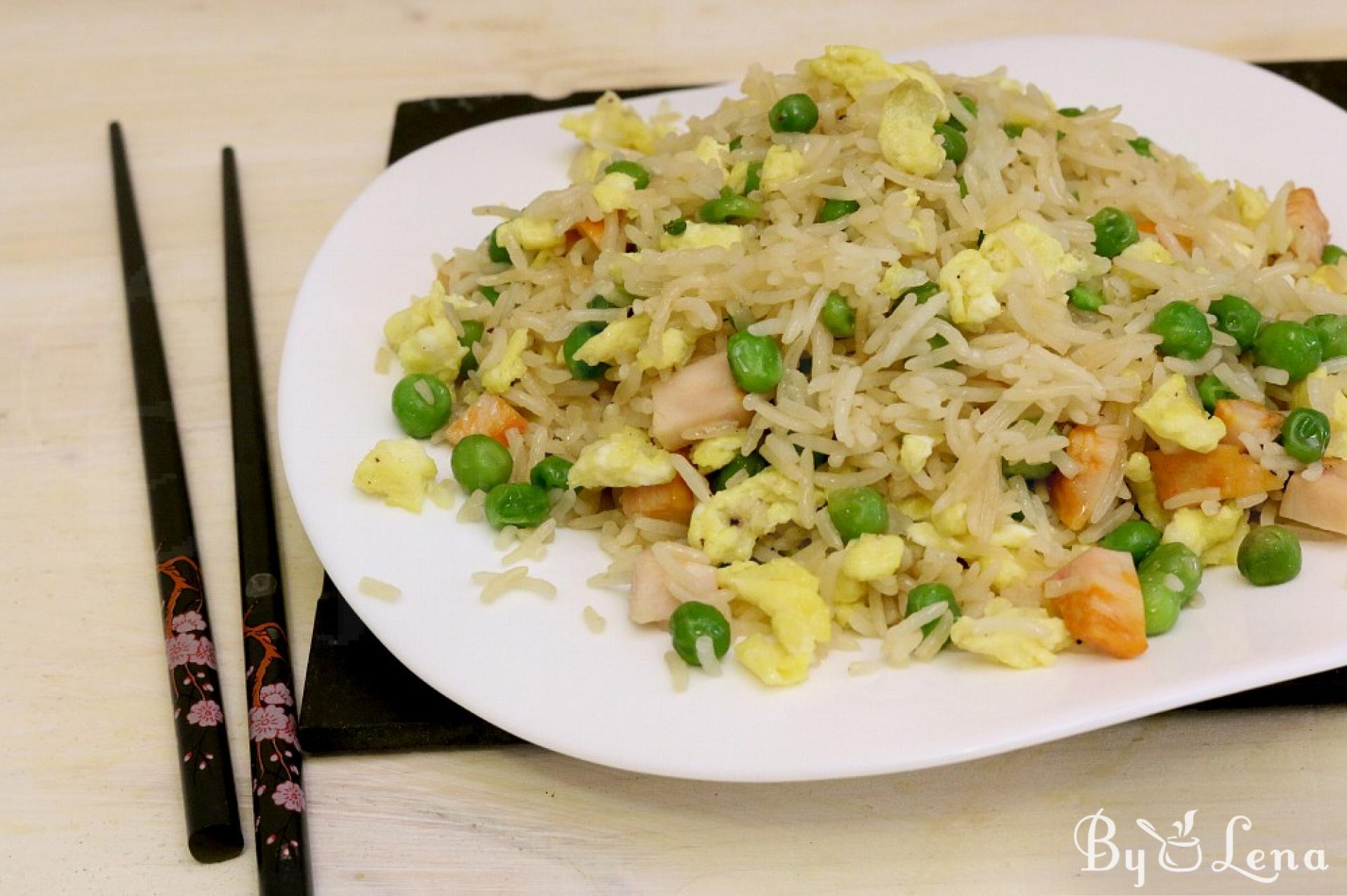 Cantonese Rice Recipe - ByLena.com