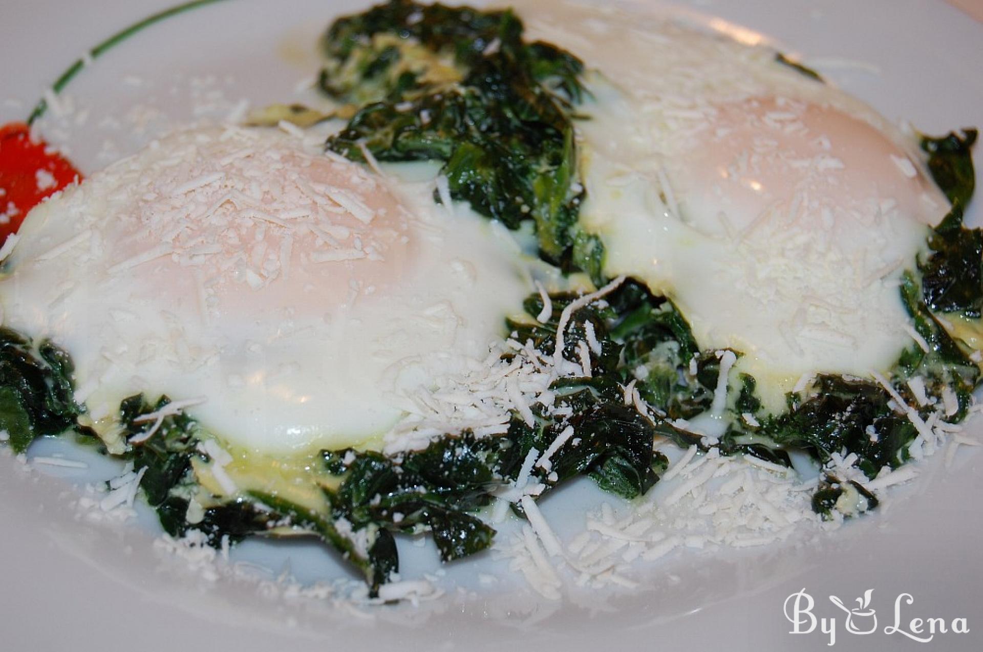 Creamed Spinach with Eggs - Quick &amp; Healthy Recipe - ByLena.com
