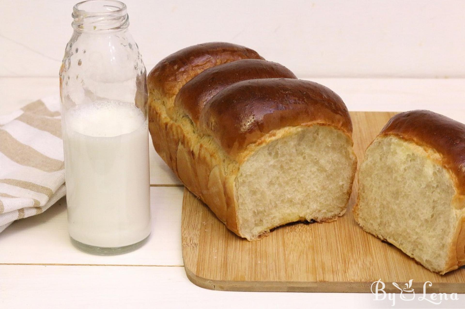 Japanese Milk Bread - Hokkaido - ByLena.com
