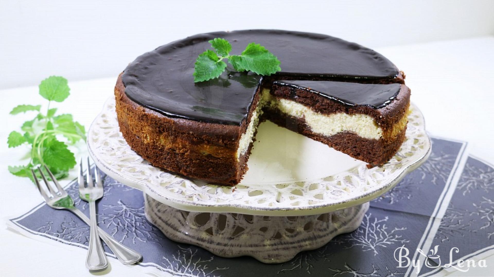 Easy Cream Cheese Chocolate Cake - ByLena.com