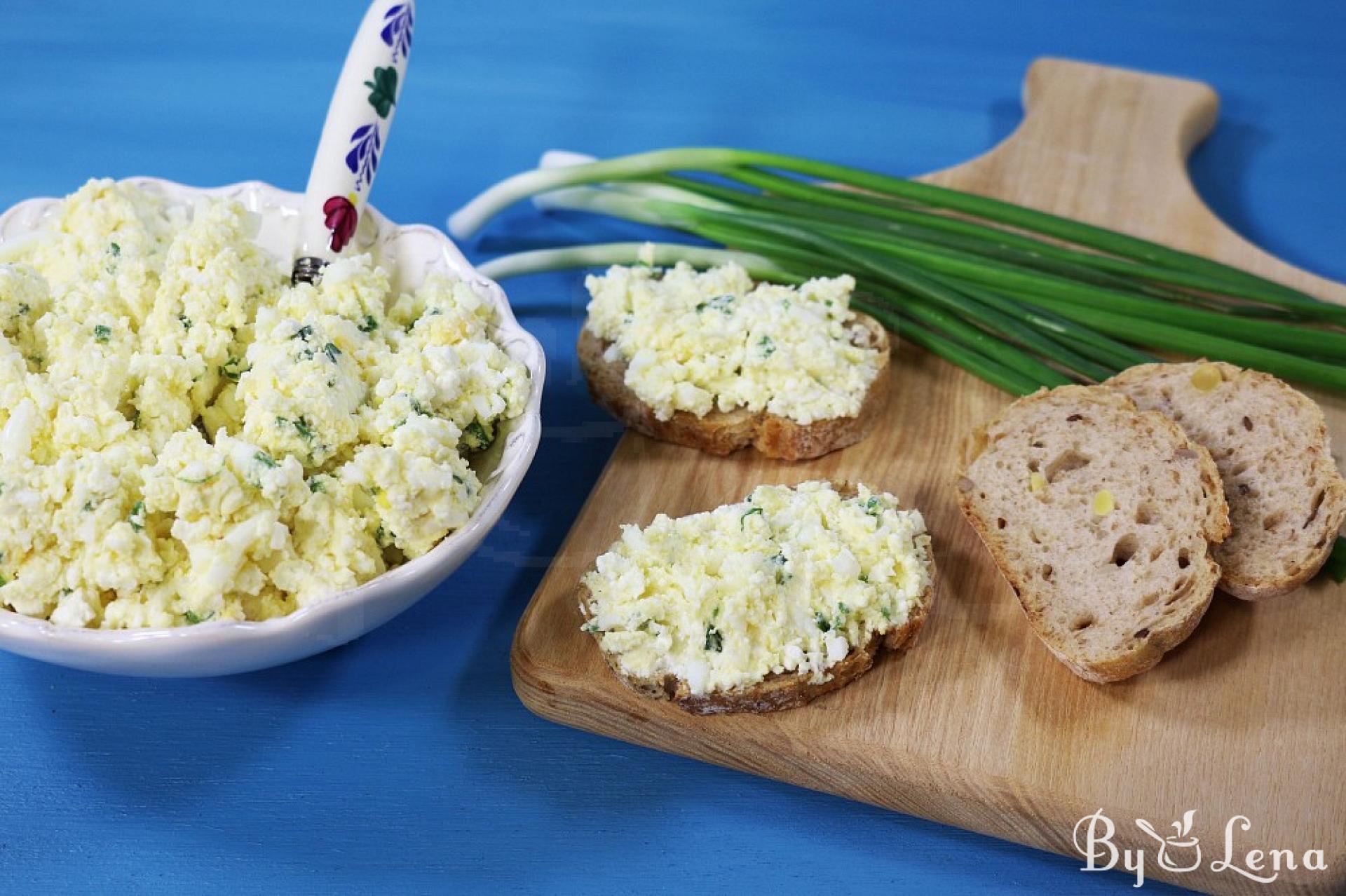 Egg Sandwich Spread Recipe - ByLena.com