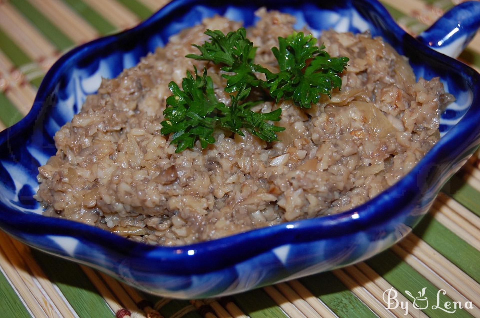 Healthy Mushroom Pate with Soy Sauce Recipe - ByLena.com