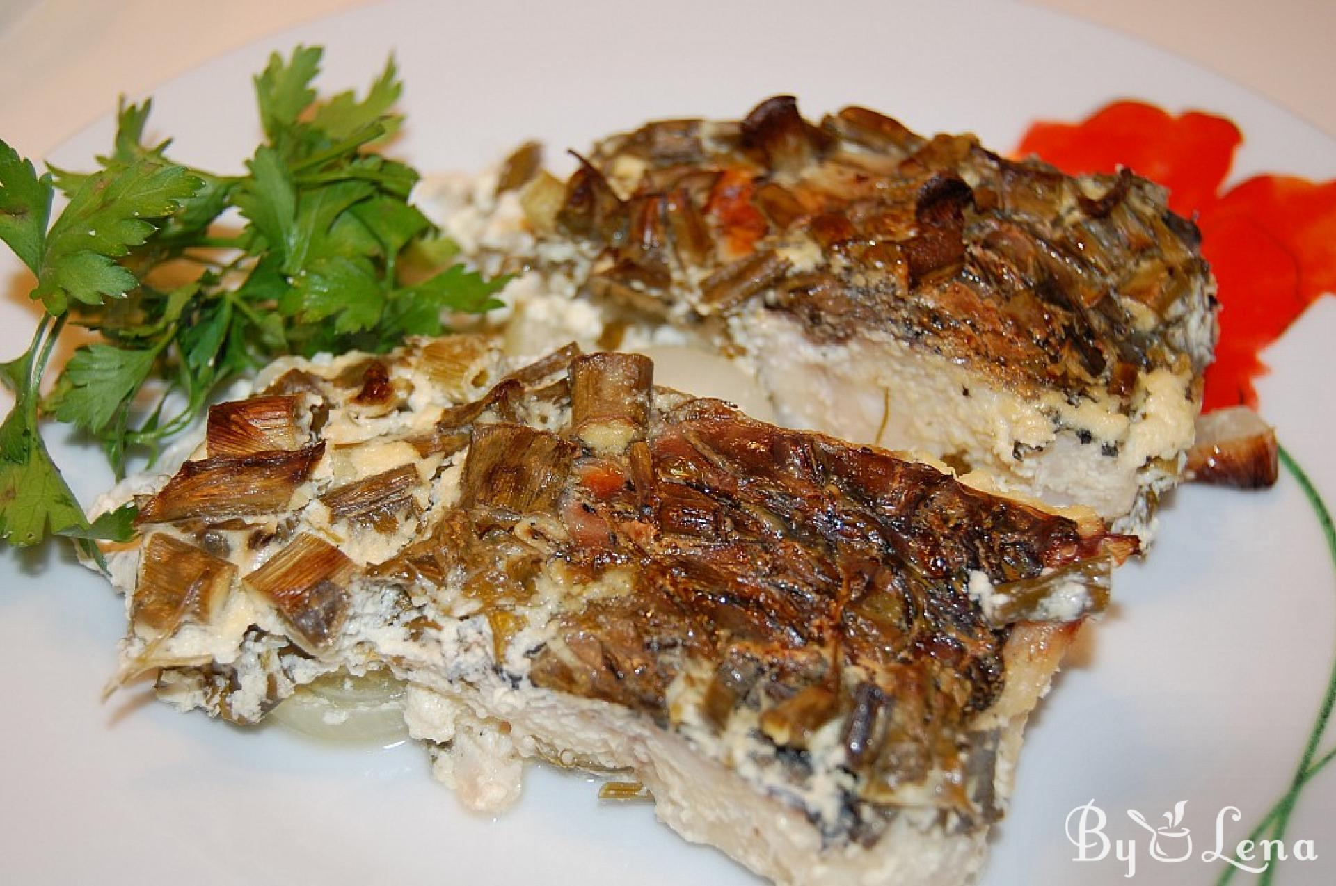 Baked Fish with Sour Cream - Easy and Delicious Recipe - ByLena.com