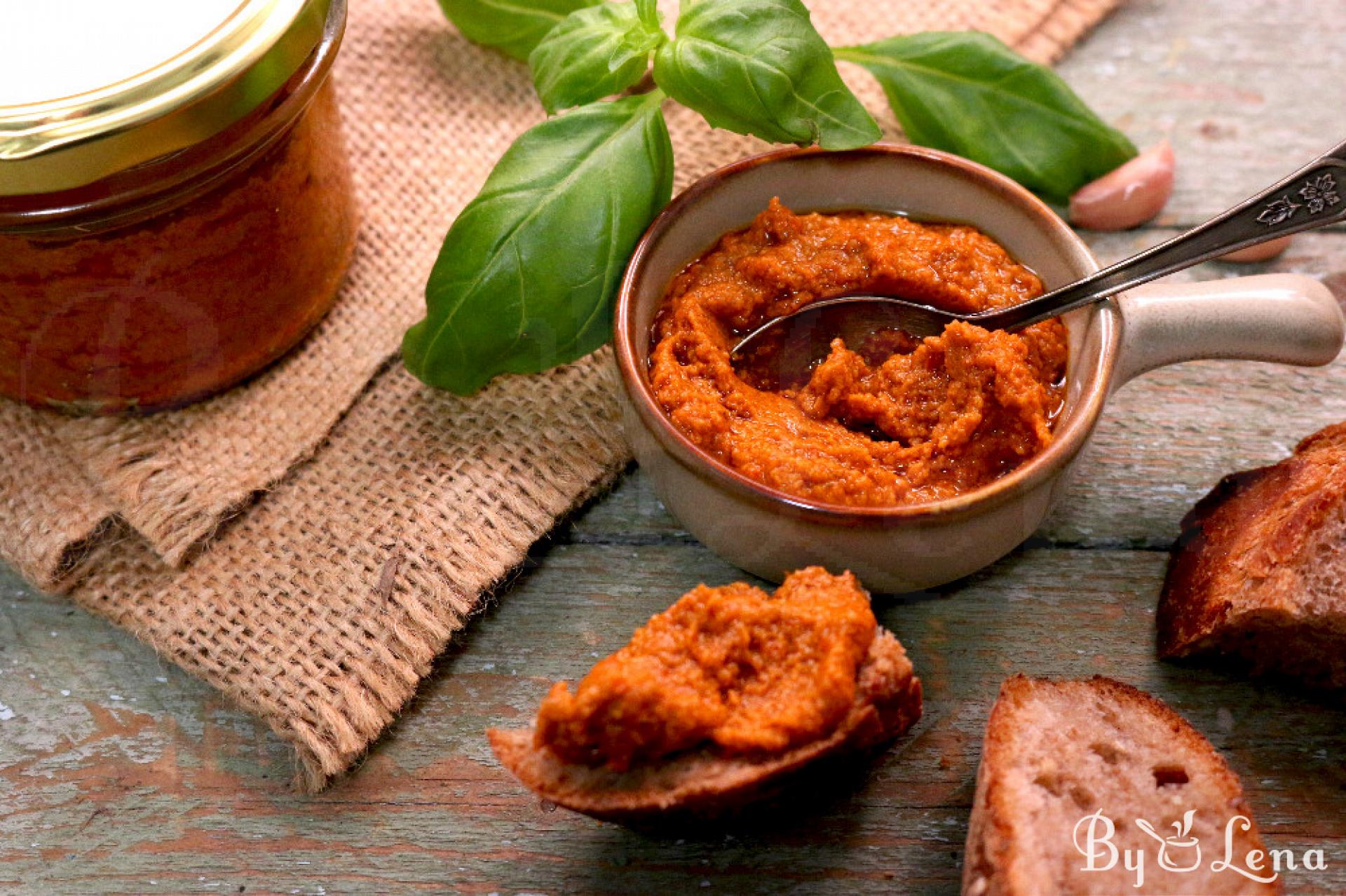 Pesto Rosso Recipe: Homemade Italian Sauce - ByLena.com