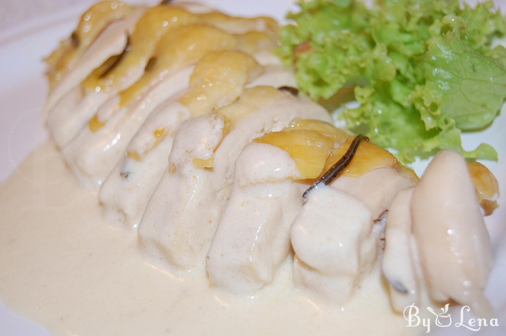 Delicious Oven-Baked Chicken Breast and Mustard Sauce Recipe - ByLena.com