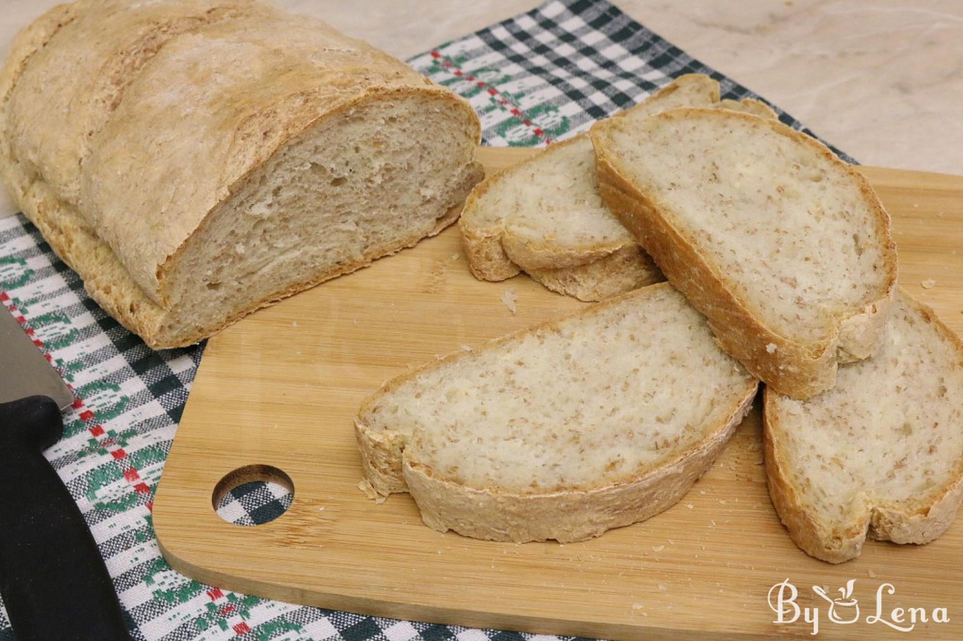 4 Ingredient Bread for Beginners - ByLena.com