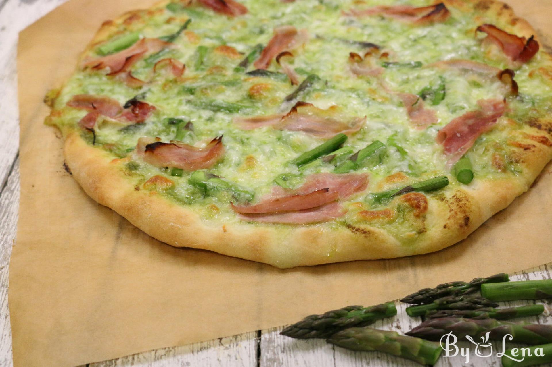 Asparagus and Pesto Pizza Recipe - ByLena.com