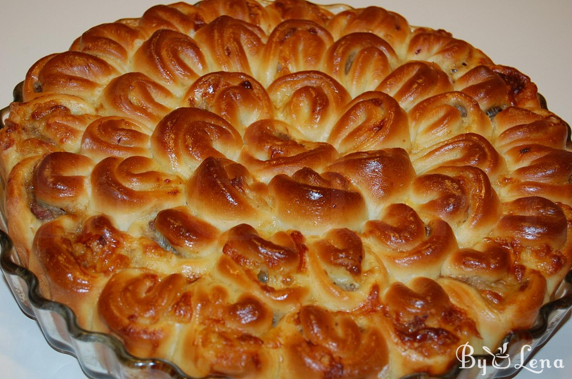 Savory Meat Pull-Apart Pie - Impressively Delicious Recipe - ByLena.com