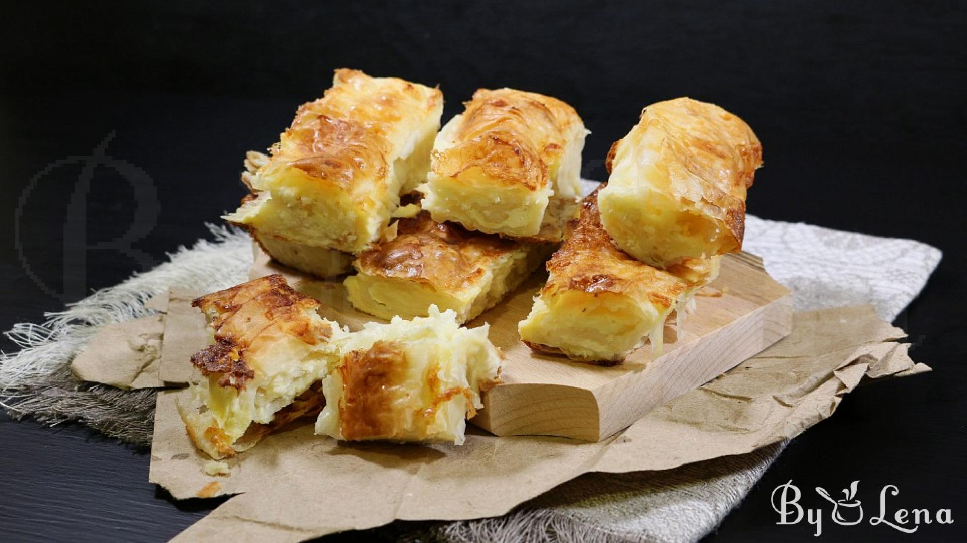 Romanian Cheese Pie Rolls - ByLena.com