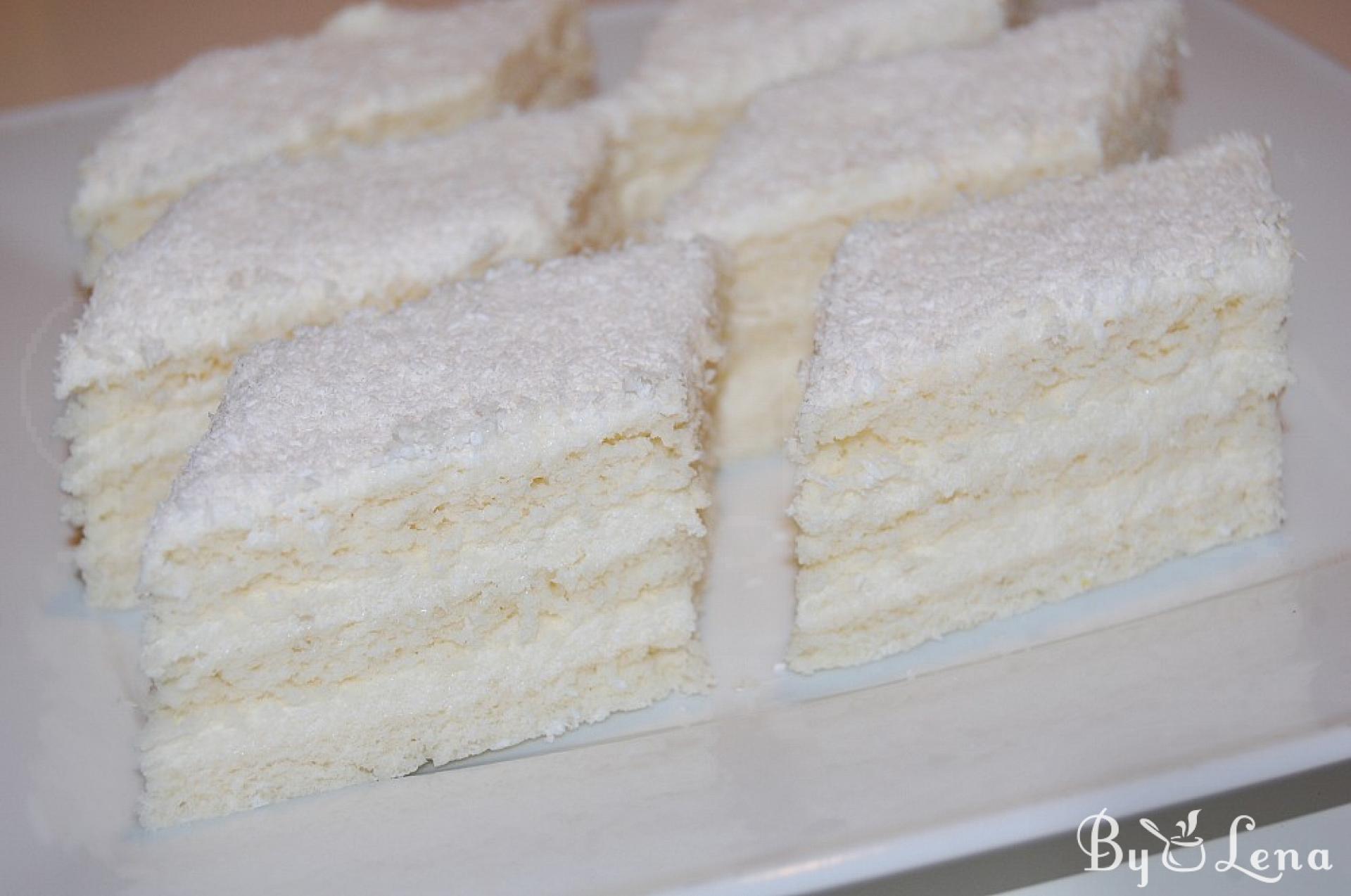 Easy Vanilla Cake Recipe with Creamy Layers - ByLena.com