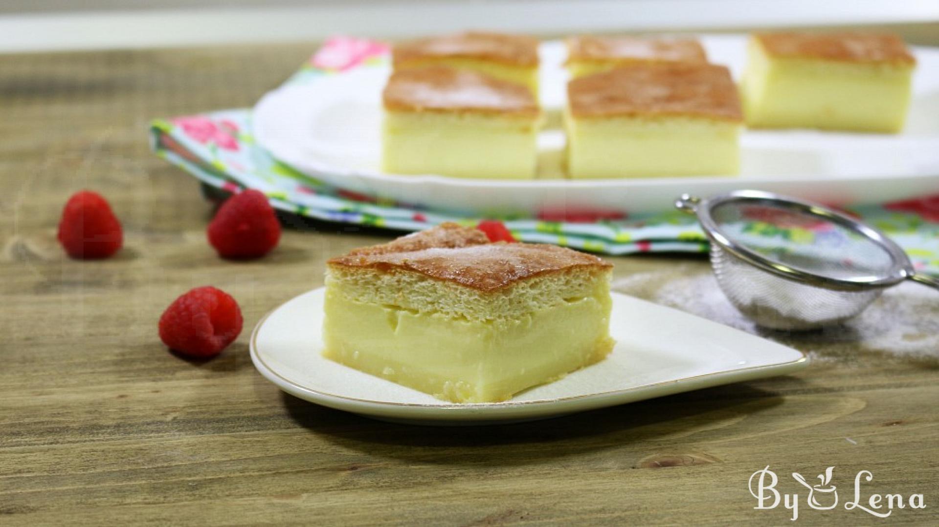 Vanilla Magic Cake - ByLena.com