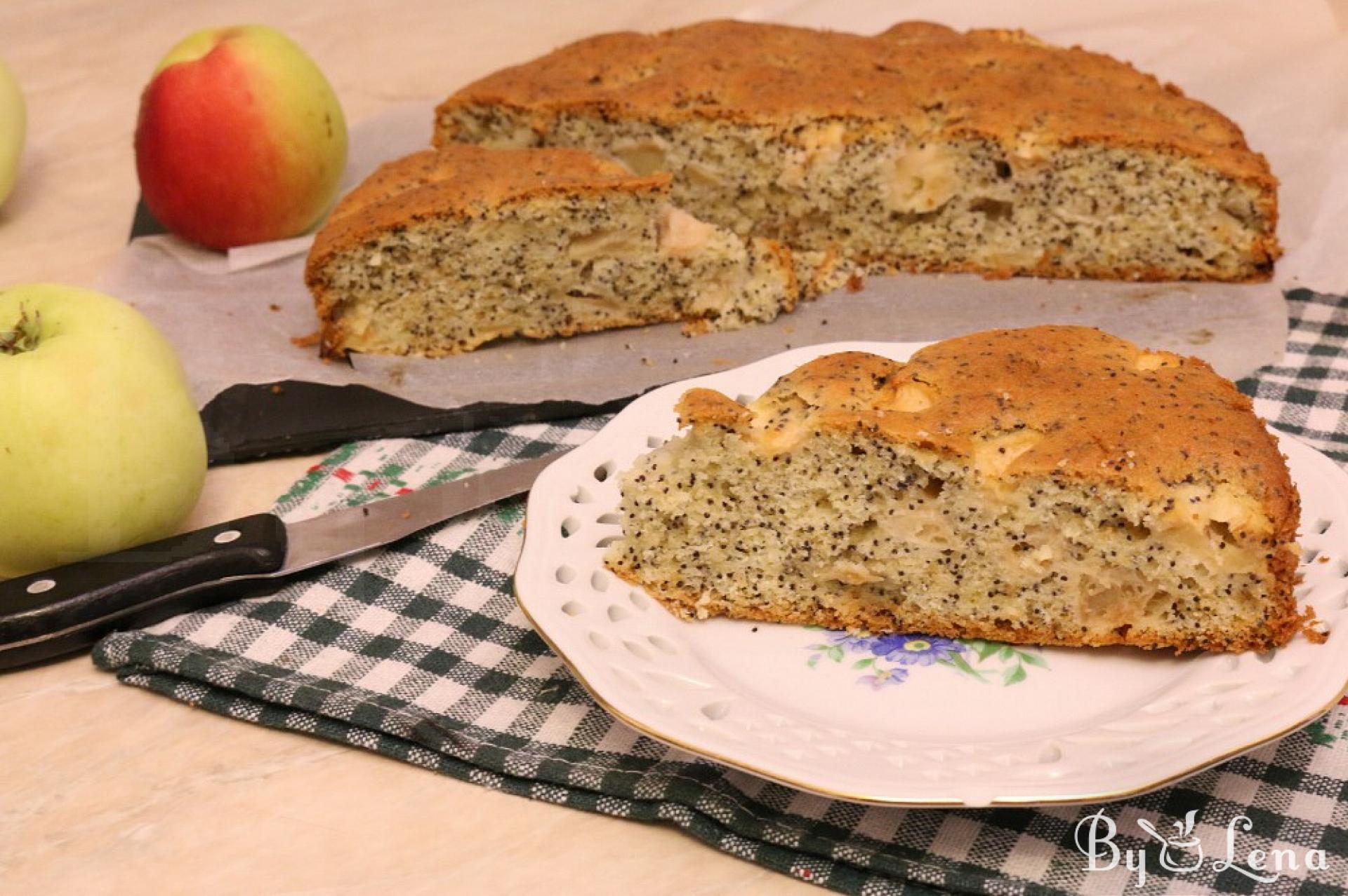 Apple Poppy Seed Cake - ByLena.com
